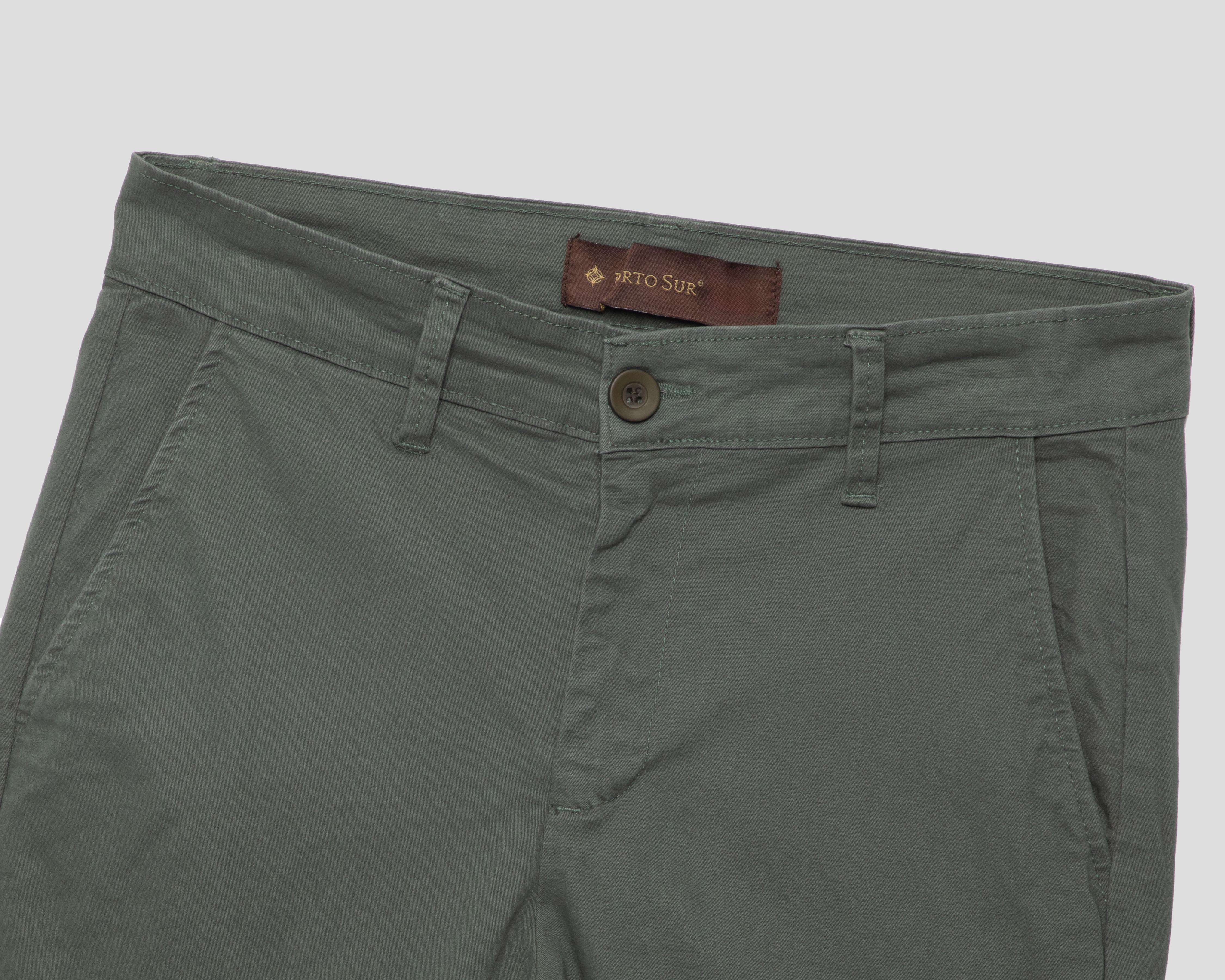 Foto 4 pulgar | Pantalón de Vestir Porto Sur Verde para Hombre