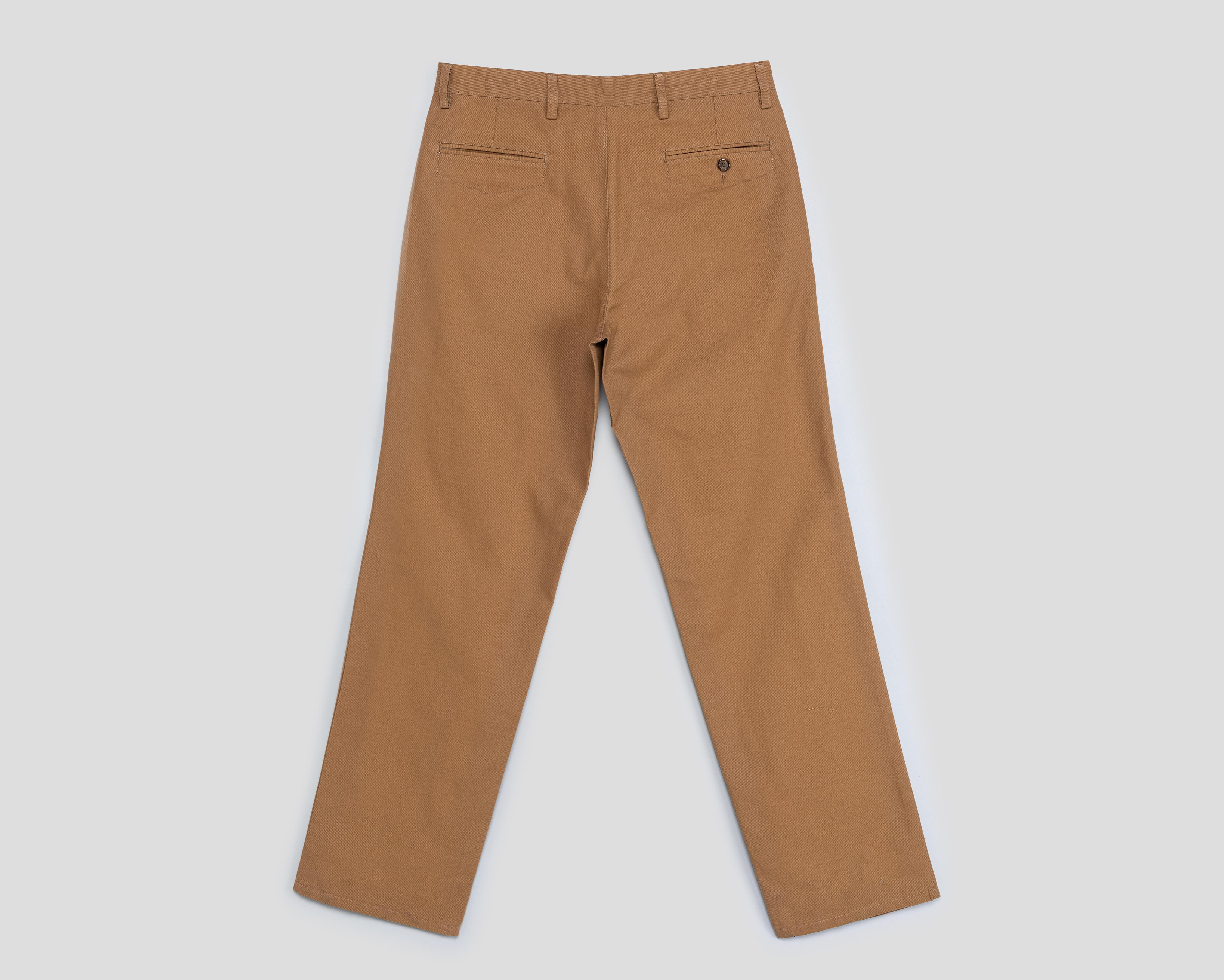 Foto 2 pulgar | Pantalón Chino Porto Sur Café para Hombre