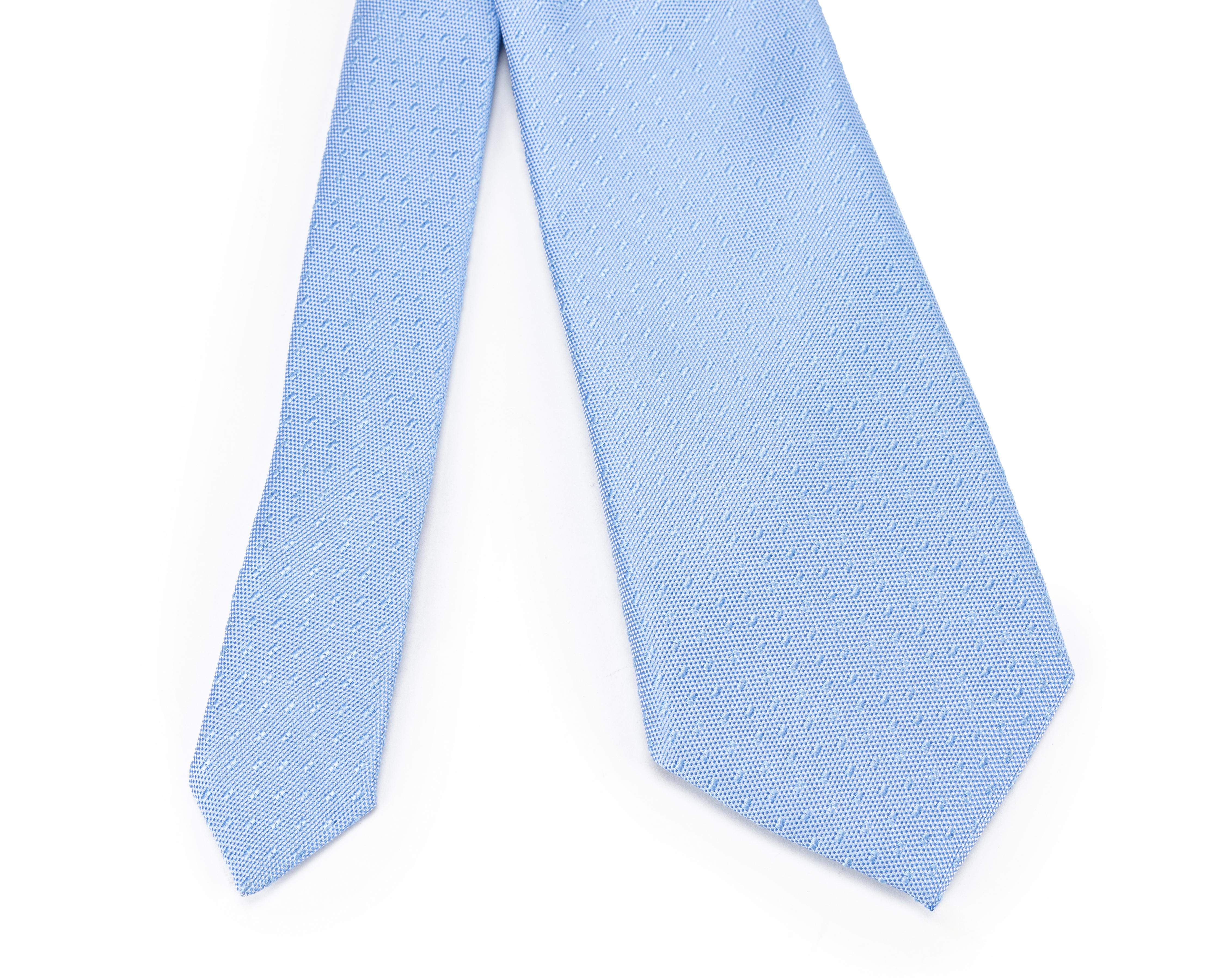 Foto 4 pulgar | Corbata Bordada Wall Street Azul