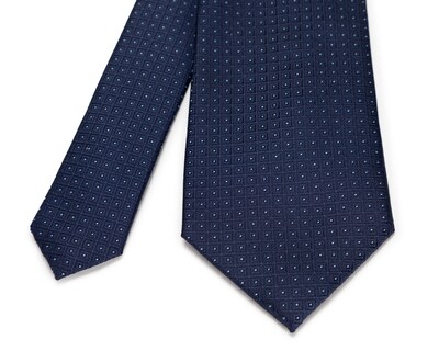 Foto 3 | Corbata de Puntos Wall Street Azul