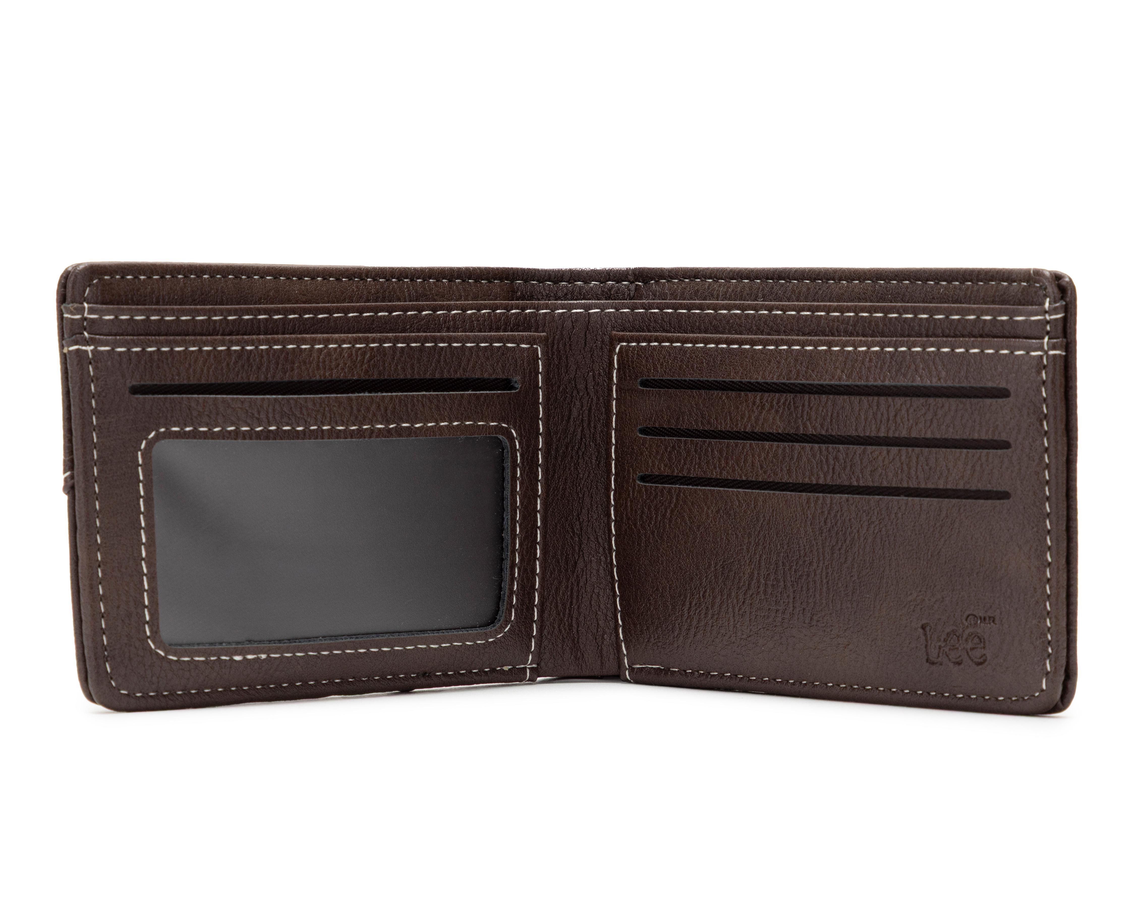 Foto 5 pulgar | Cartera para Hombre Lee Café
