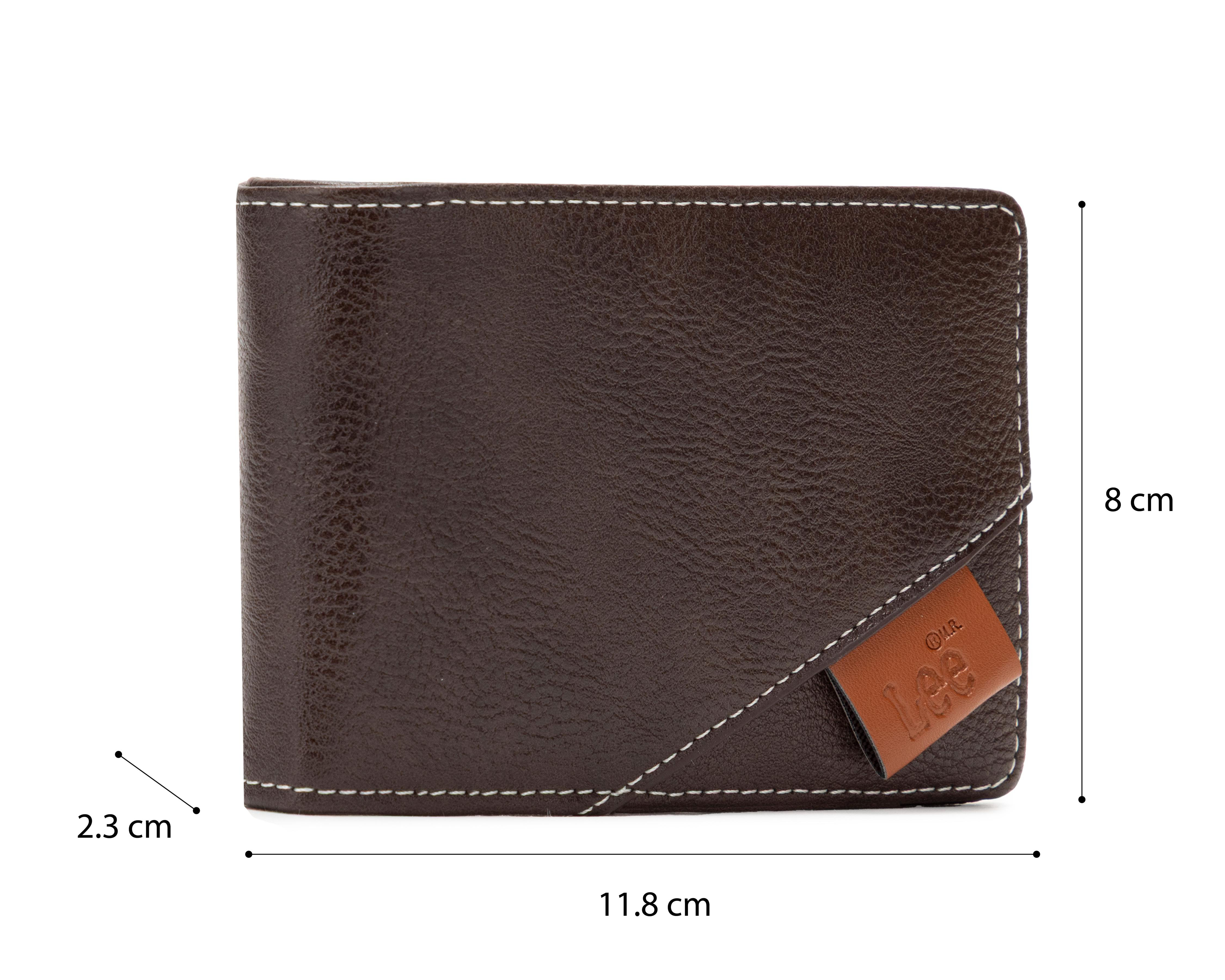 Foto 7 pulgar | Cartera para Hombre Lee Café