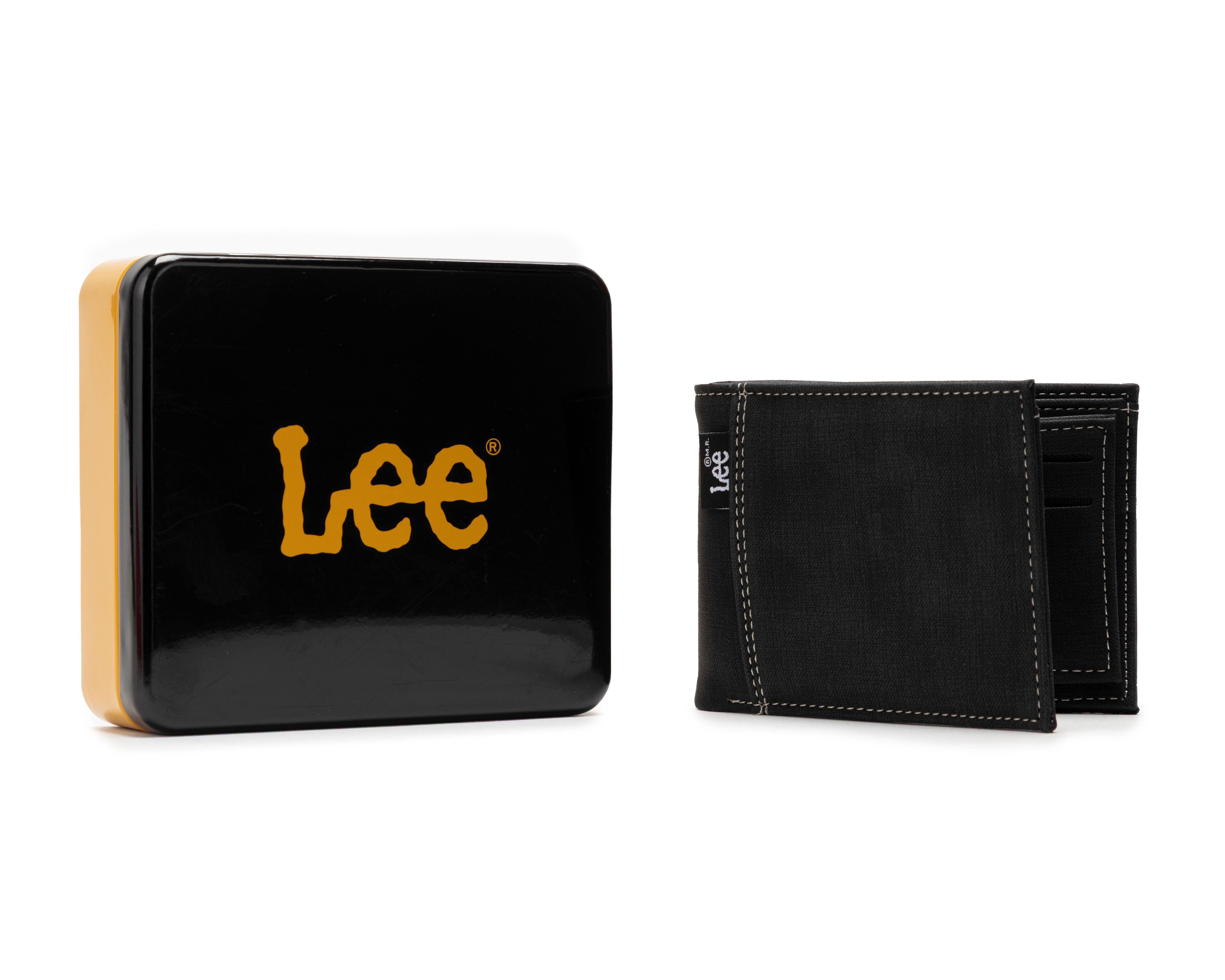 Cartera para Hombre Lee Negra