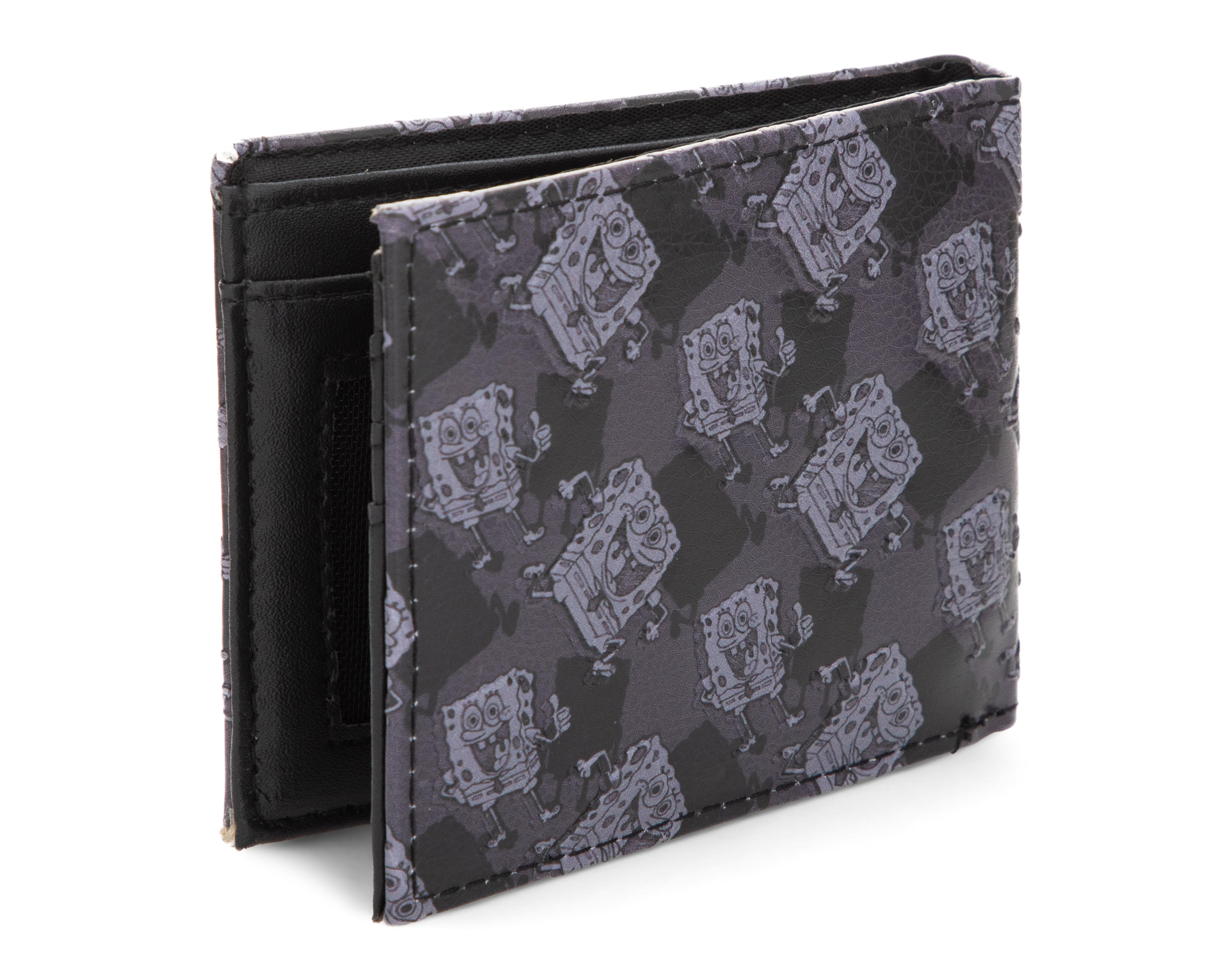 Foto 4 pulgar | Cartera para Hombre Spongbob Estampada