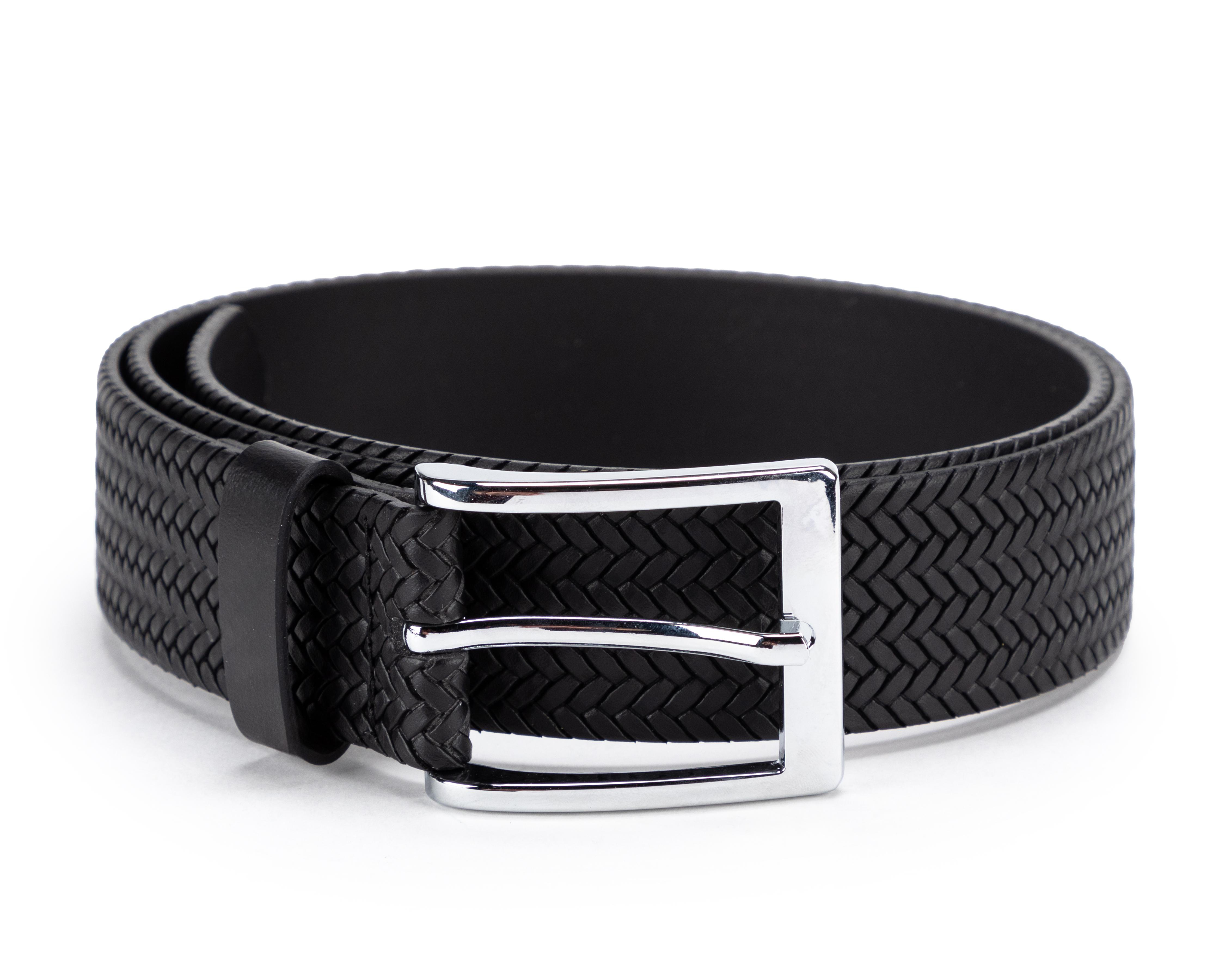 Cinturón de Piel para Hombre Freedom Negro