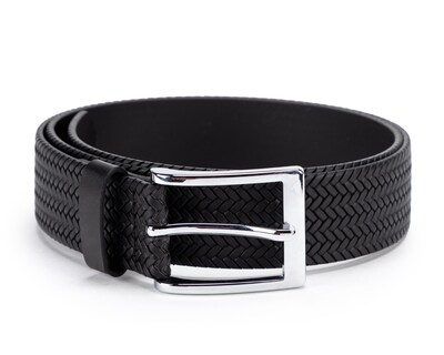 Foto 1 | Cinturón de Piel para Hombre Freedom Negro