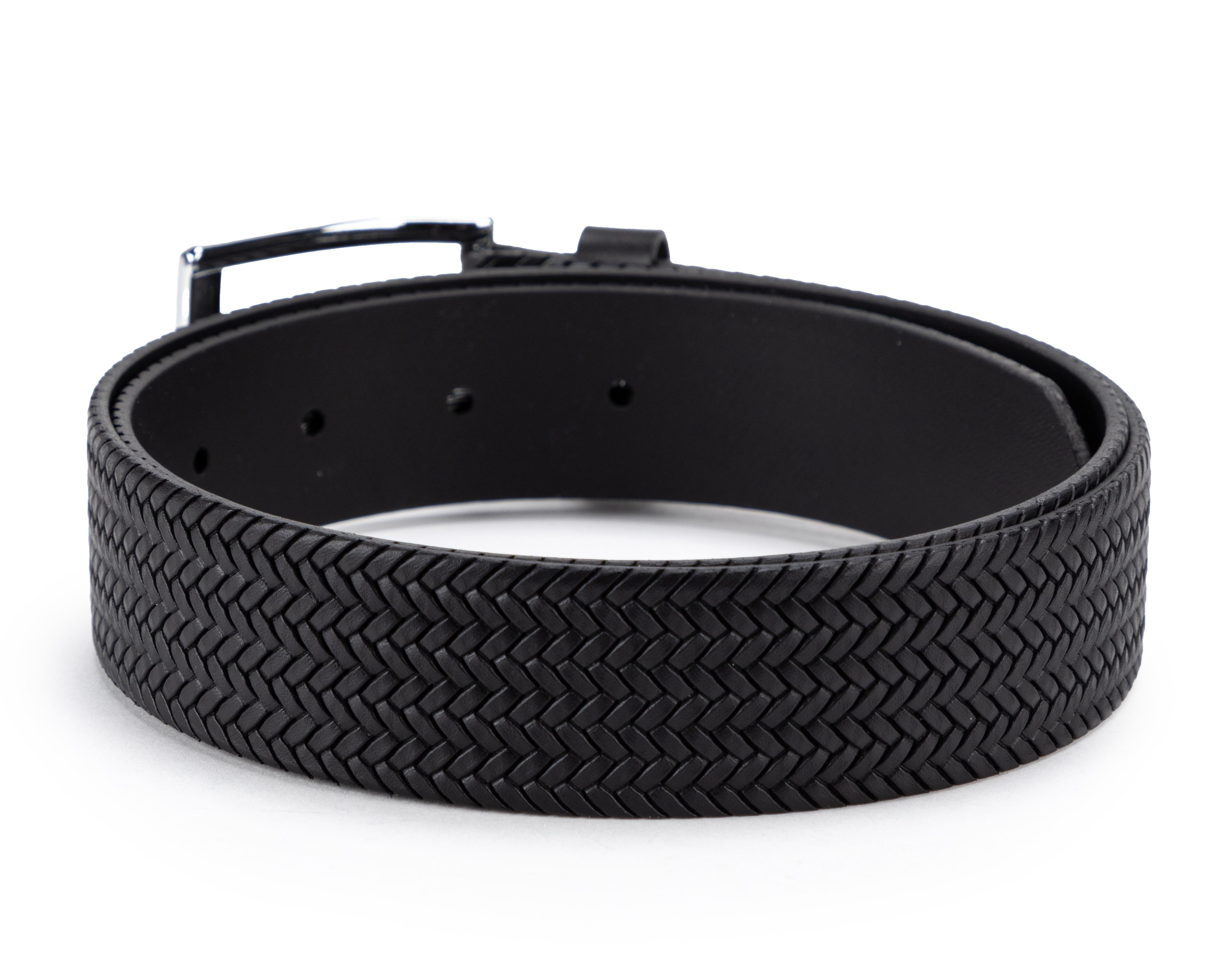 Foto 2 | Cinturón de Piel para Hombre Freedom Negro