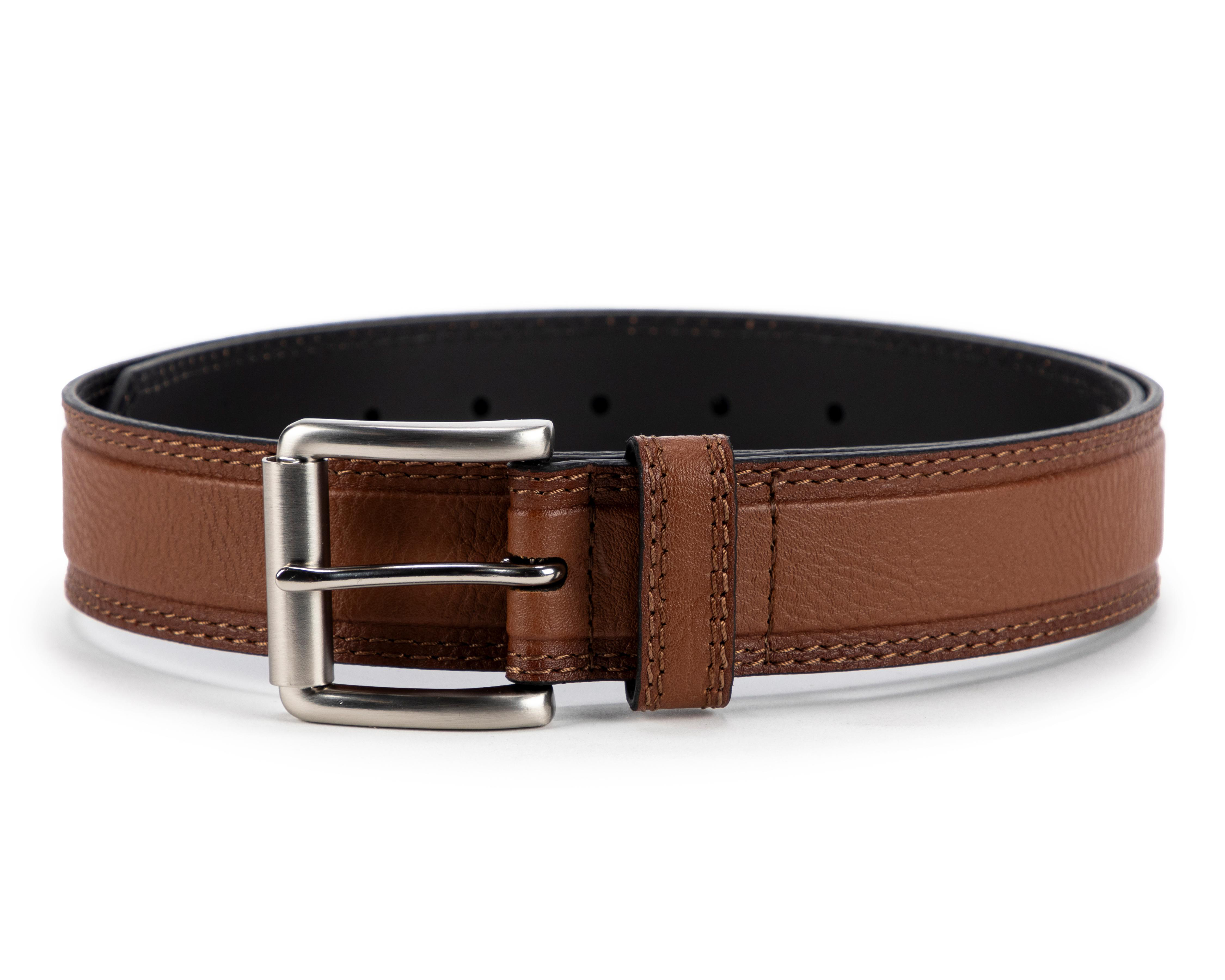 Cinturón de Piel Eckó Unltd. Café $149