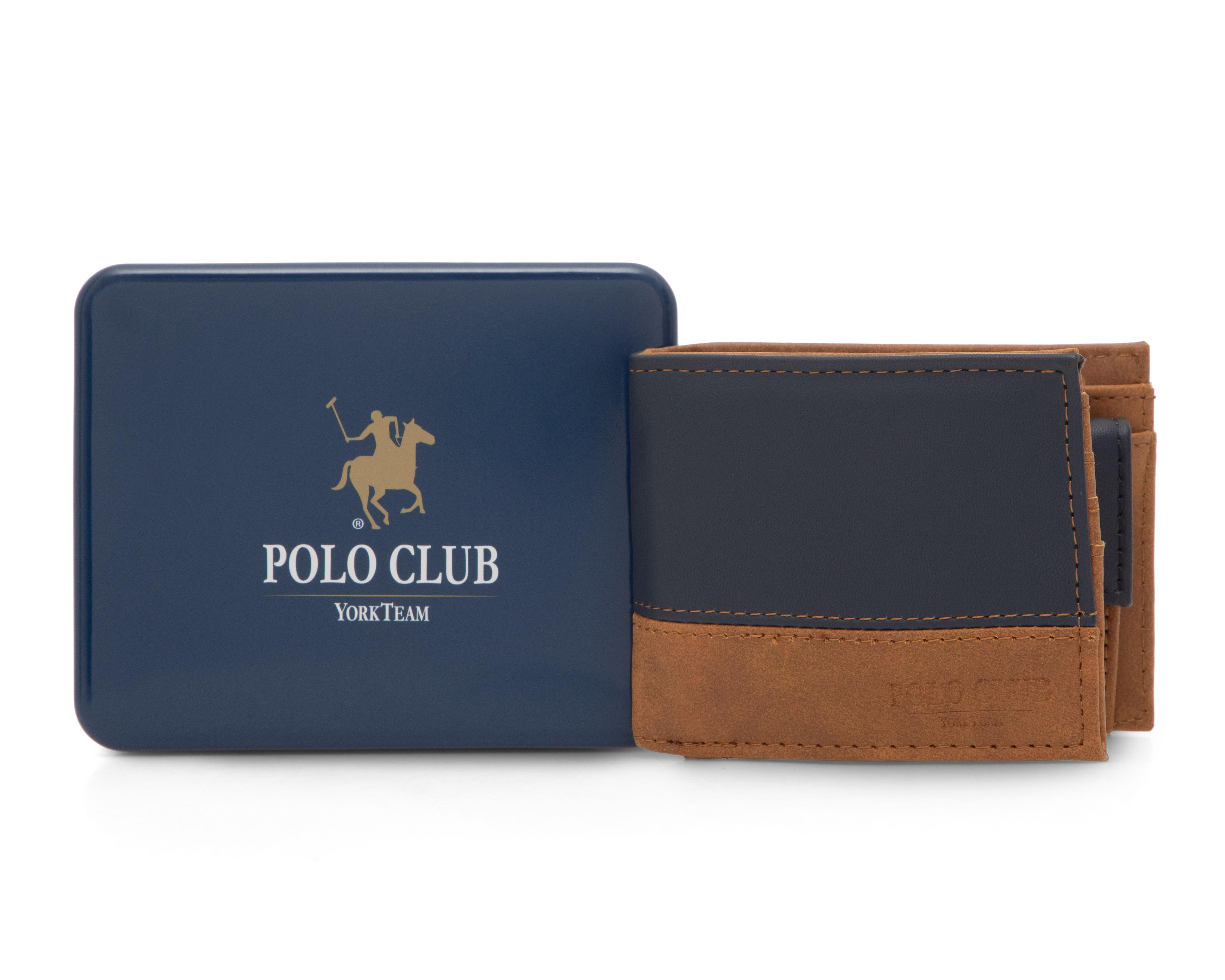 Cartera para Hombre York Team Polo Club Azul