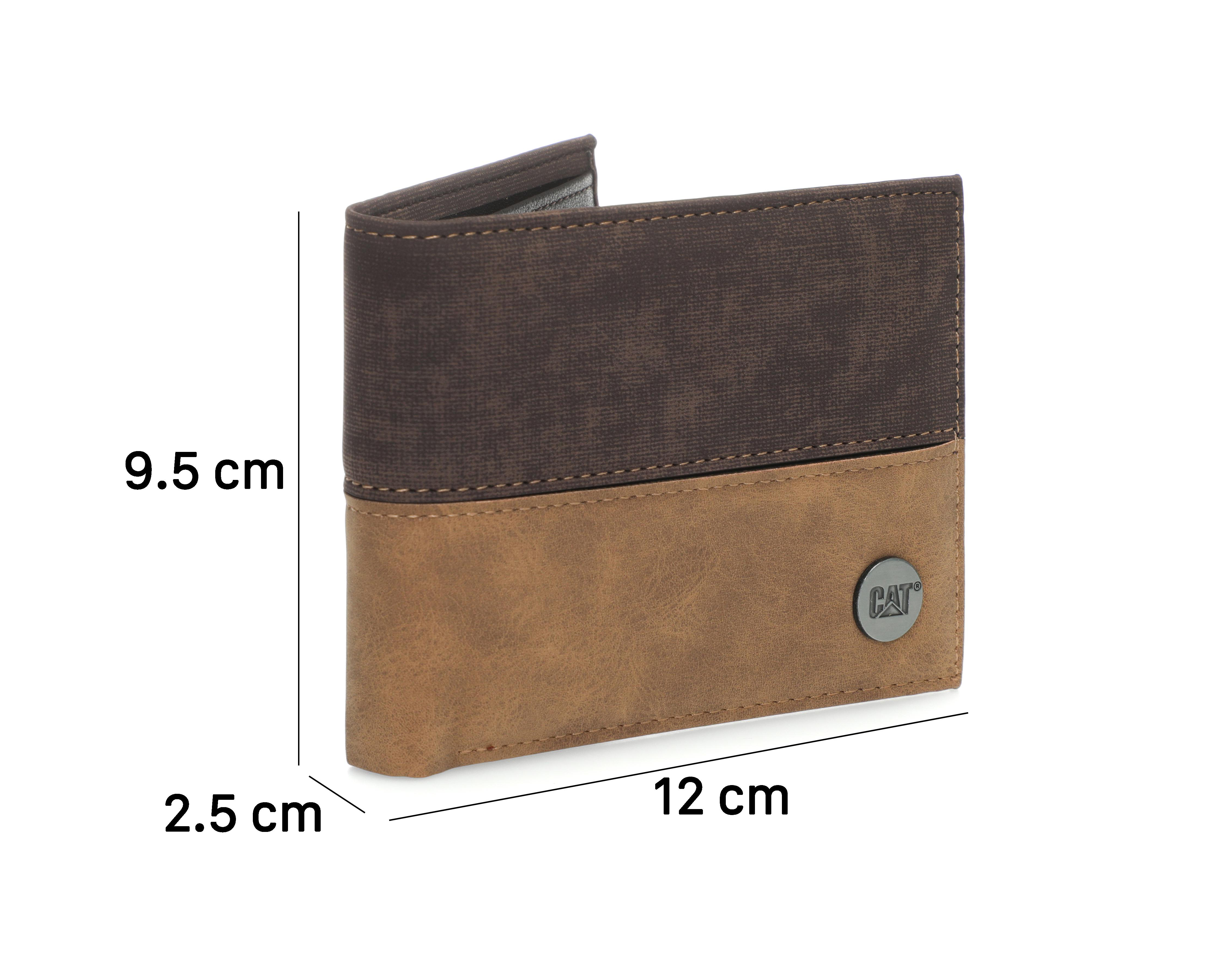 Foto 7 pulgar | Cartera para Hombre CAT Café