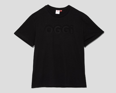 Foto 1 | Playera de Cuello Redondo Negra Oggi para Hombre