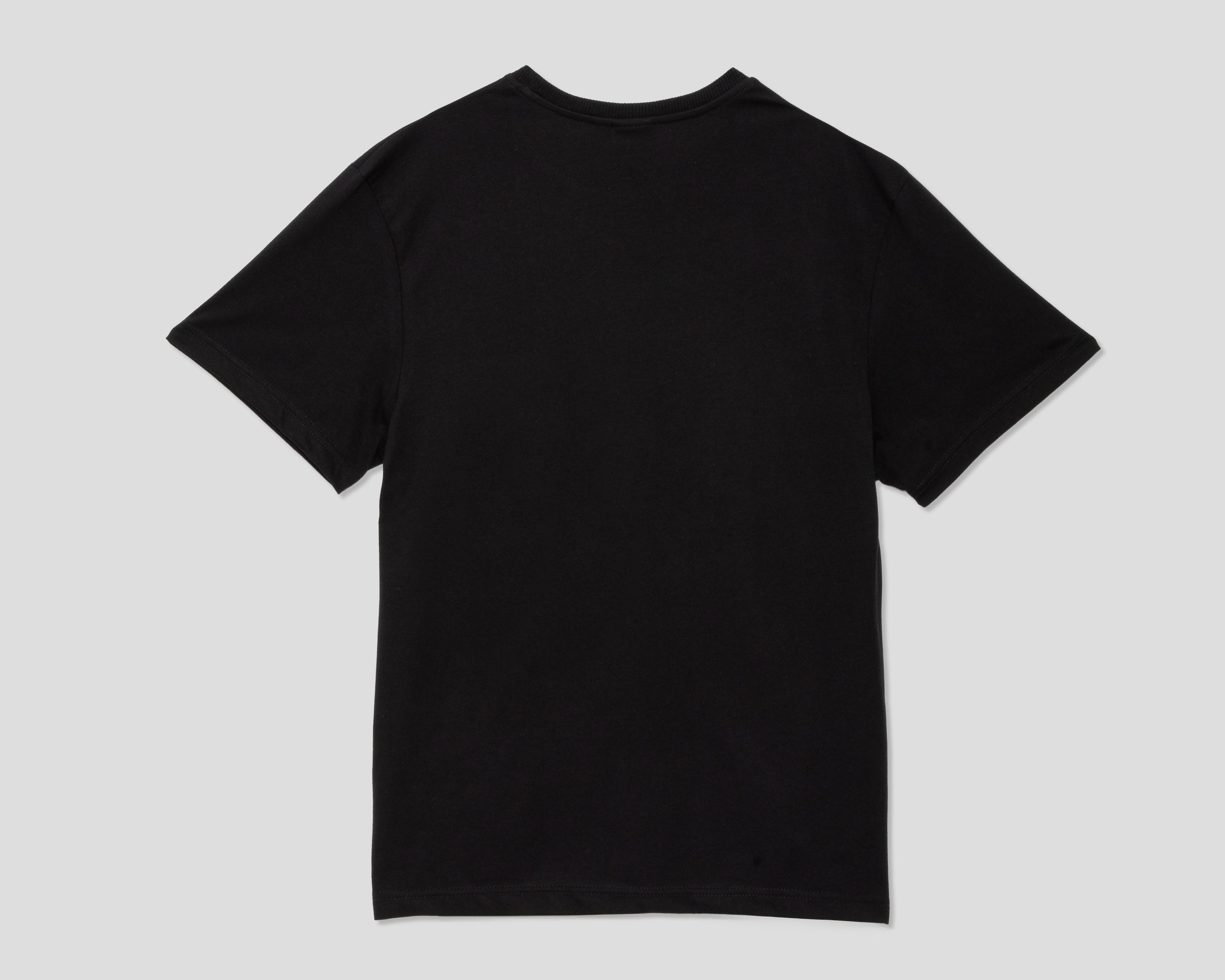 Foto 3 pulgar | Playera de Cuello Redondo Negra Oggi para Hombre