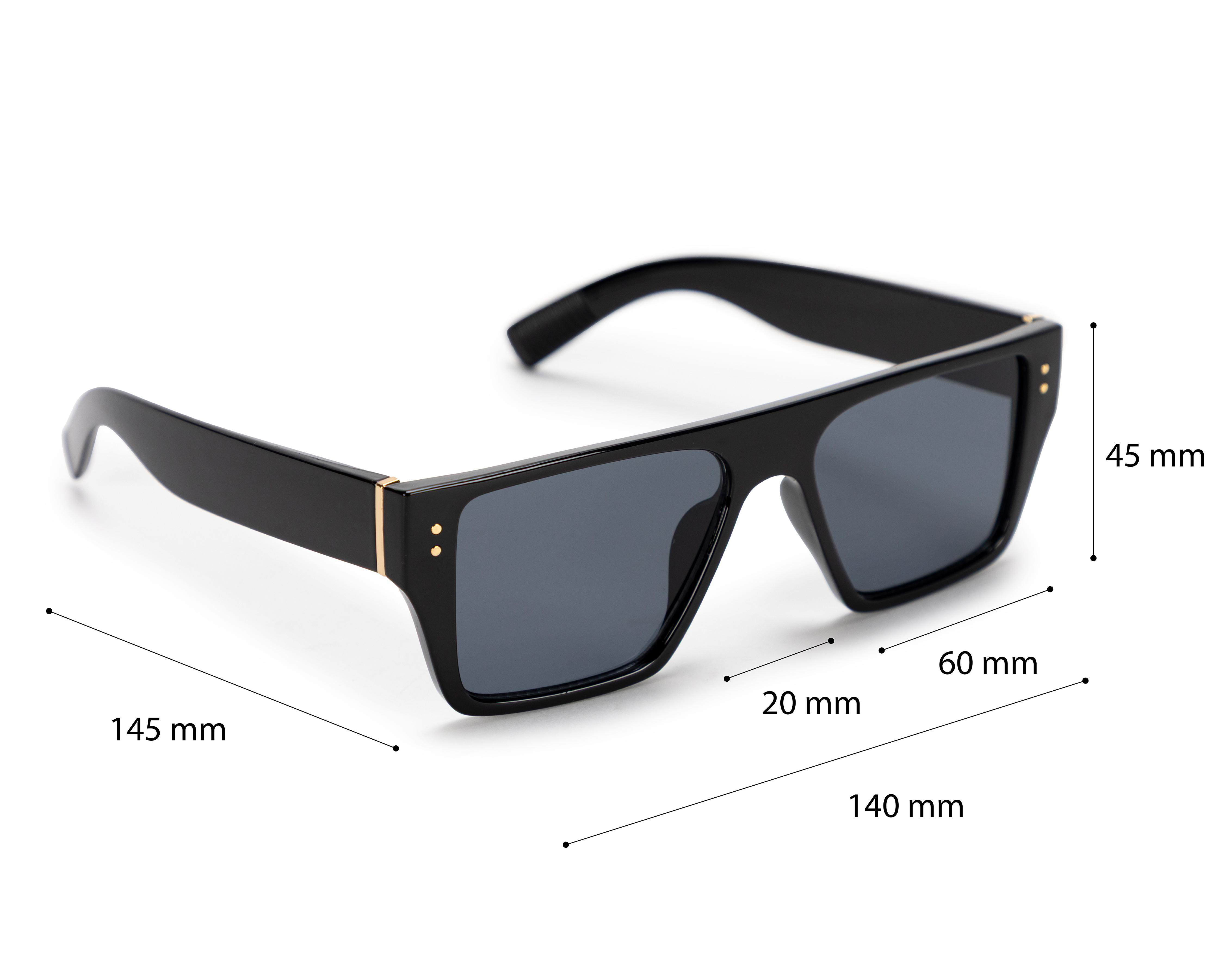 Foto 6 pulgar | Lentes de Sol para Hombre Strona Wyfarer Negros