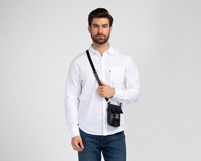 Foto 7 | Bolsa Messenger Strona para Hombre
