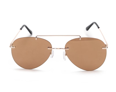 Foto 2 | Lentes de Sol para Hombre Strona Aviador SM3439 Amarillos