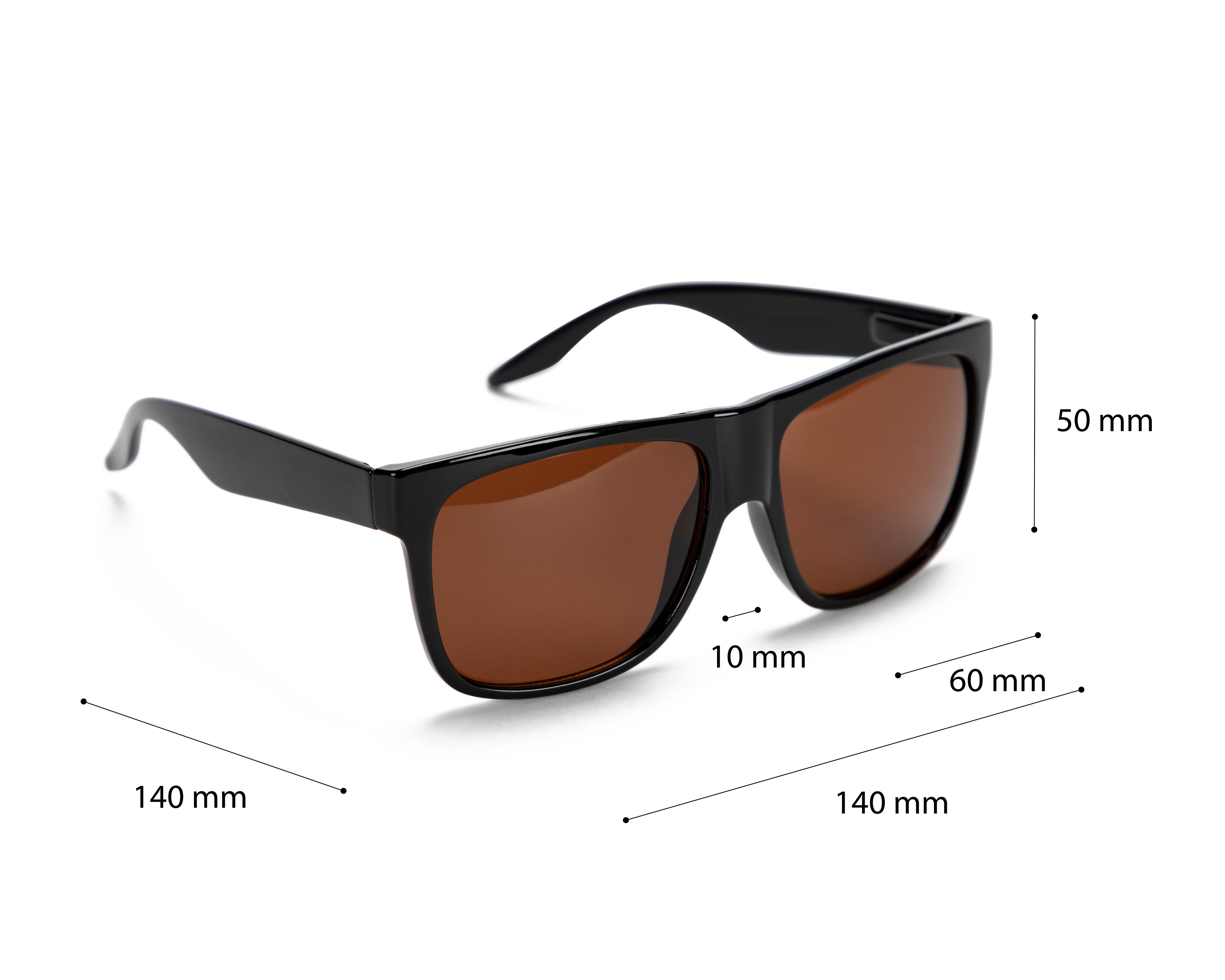 Foto 6 pulgar | Lentes de Sol para Hombre Strona Cuadrados Negros