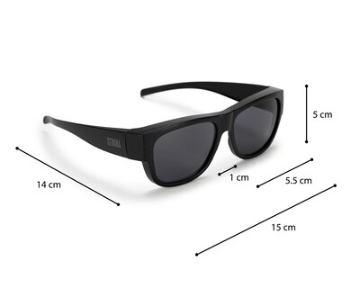 Foto 5 | Lentes de Sol para Hombre Strona Wayfarer Negros