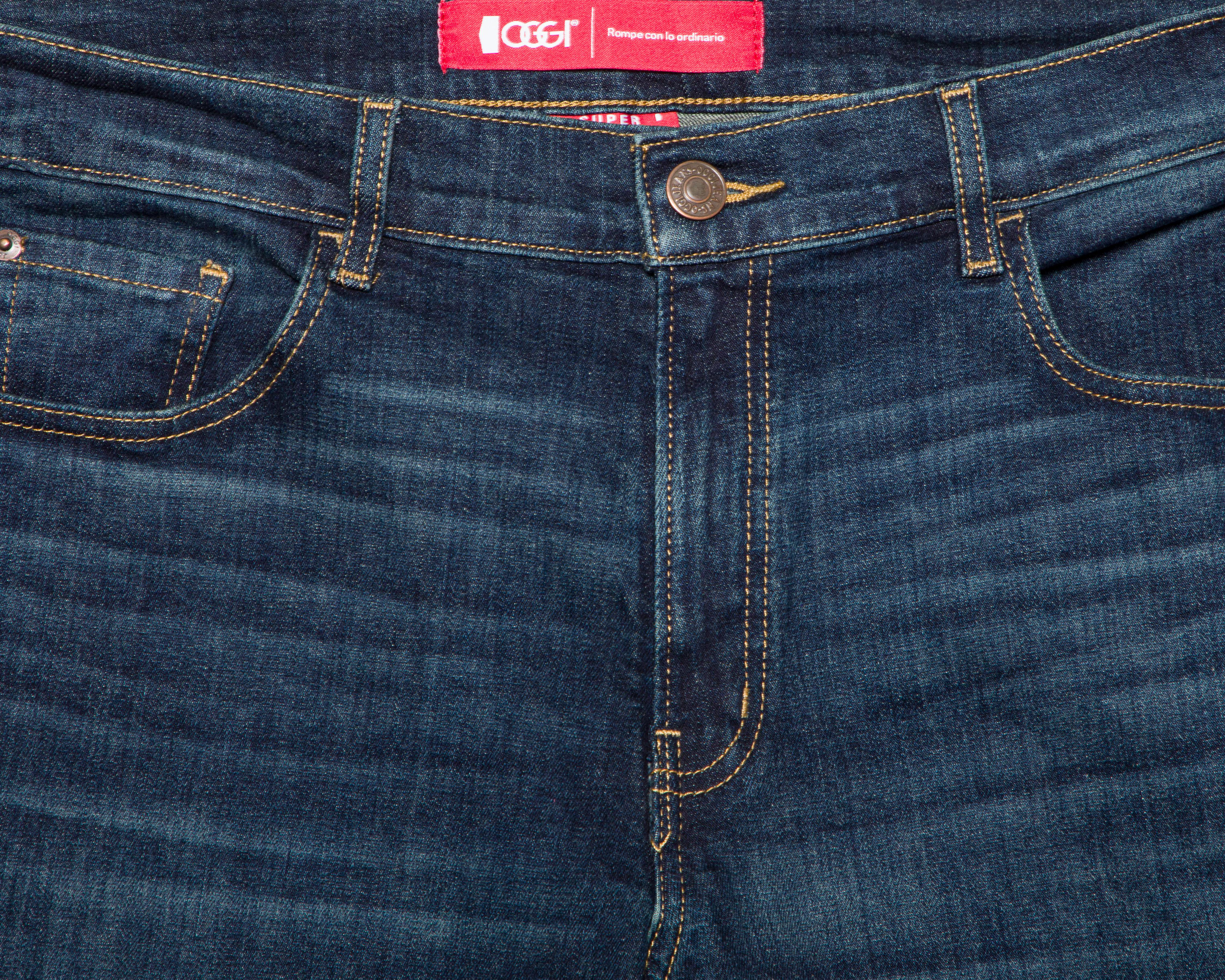 Foto 3 | Jeans Slim Straight Oggi Vaxter para Hombre