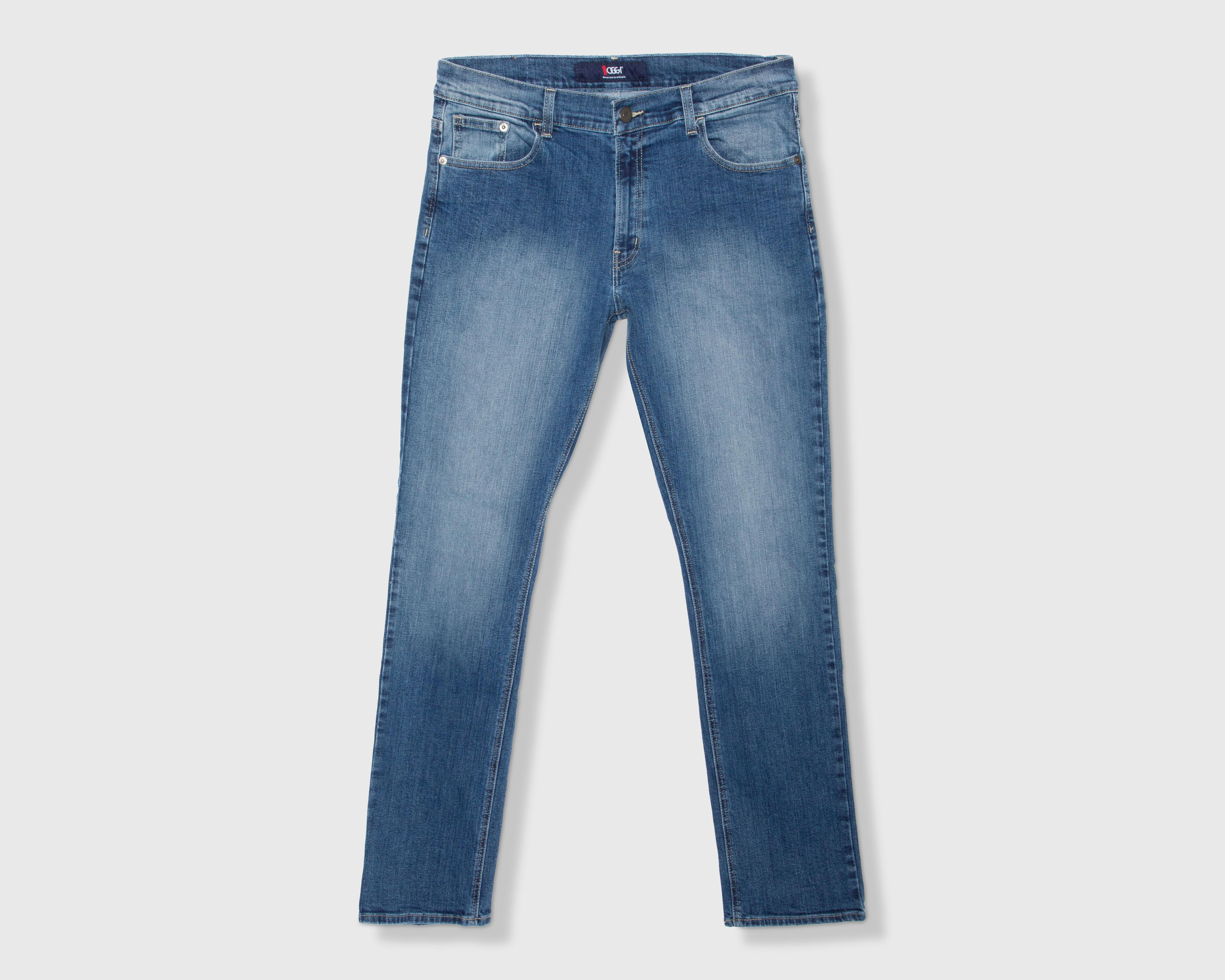 Foto 2 pulgar | Jeans Recto Oggi Iron Vintage para Hombre