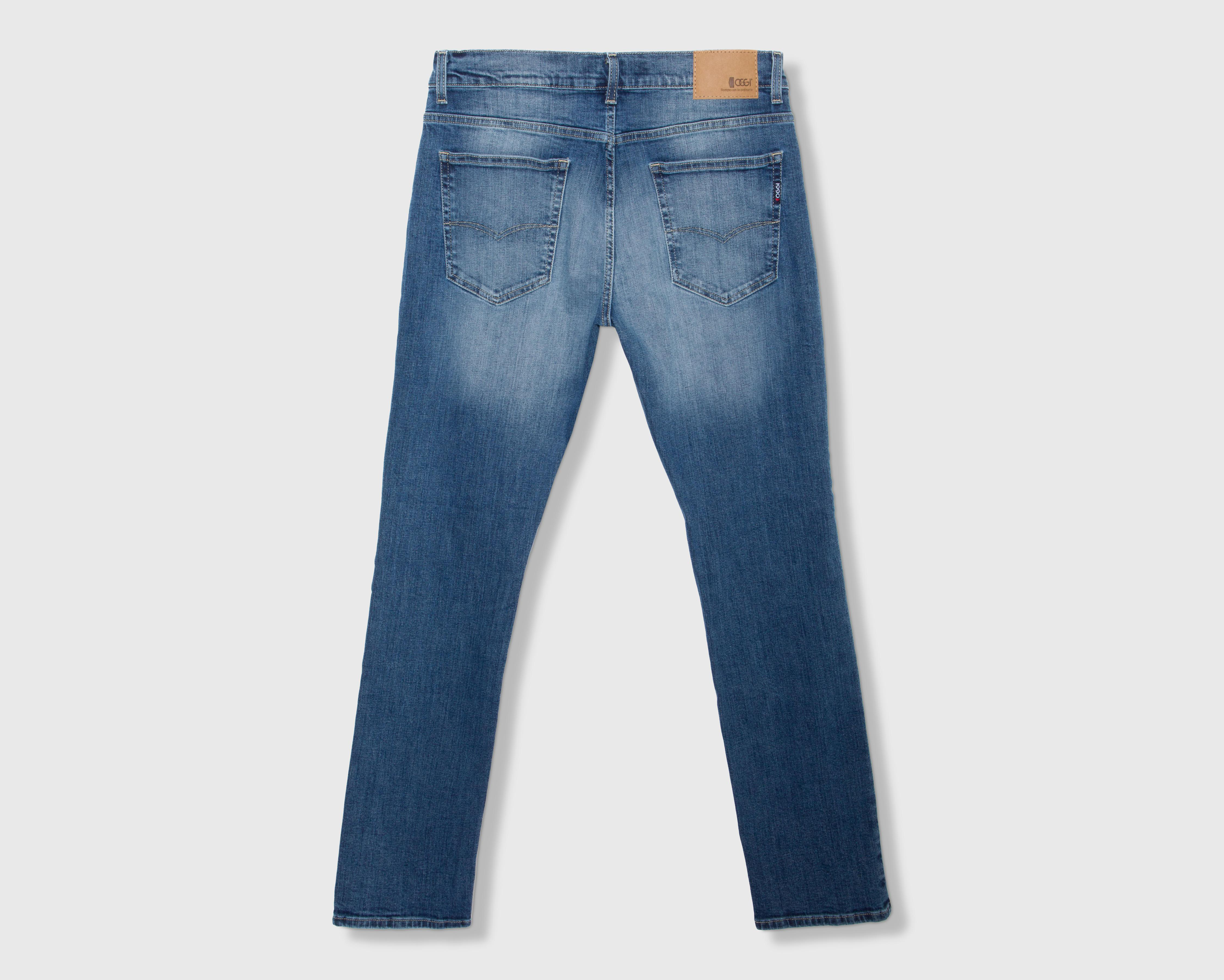 Foto 3 pulgar | Jeans Recto Oggi Iron Vintage para Hombre