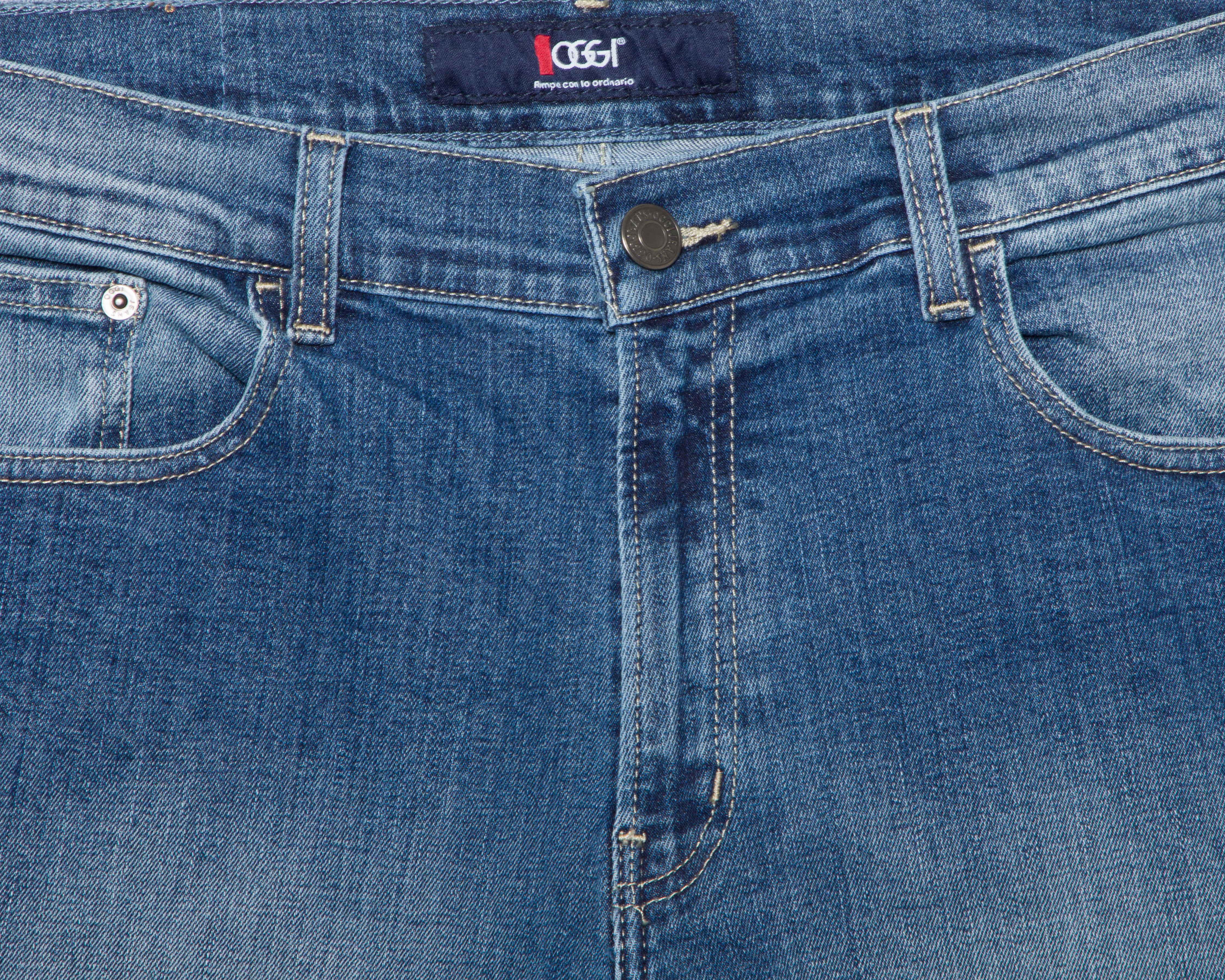Foto 4 pulgar | Jeans Recto Oggi Iron Vintage para Hombre