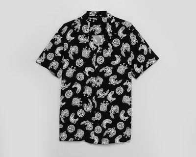Foto 1 | Camisa Casual Bob Esponja Regular Estampada para Hombre