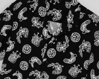 Foto 3 | Camisa Casual Bob Esponja Regular Estampada para Hombre
