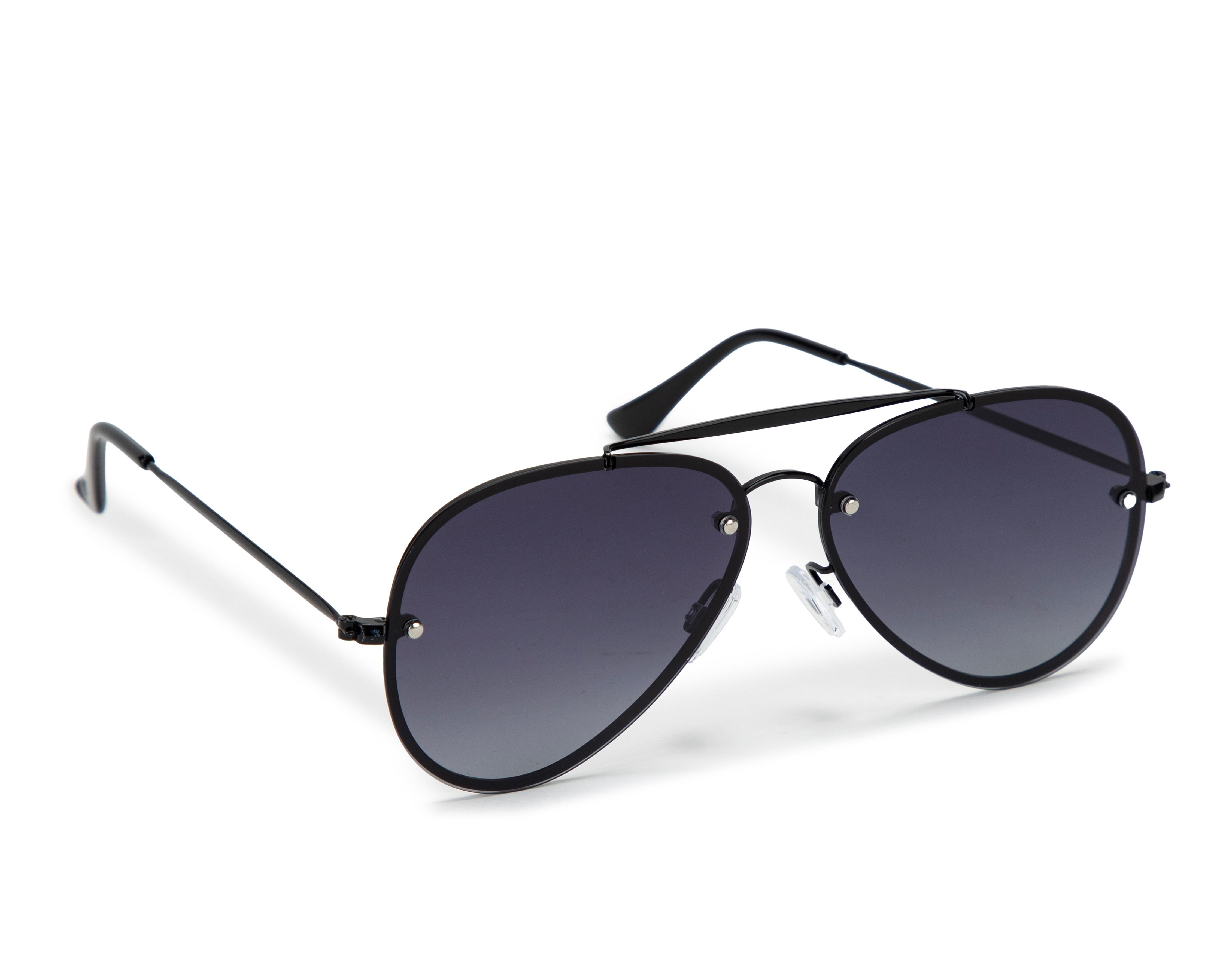 Foto 2 pulgar | Lentes de Sol para Hombre York Team Polo Club Aviador Negros