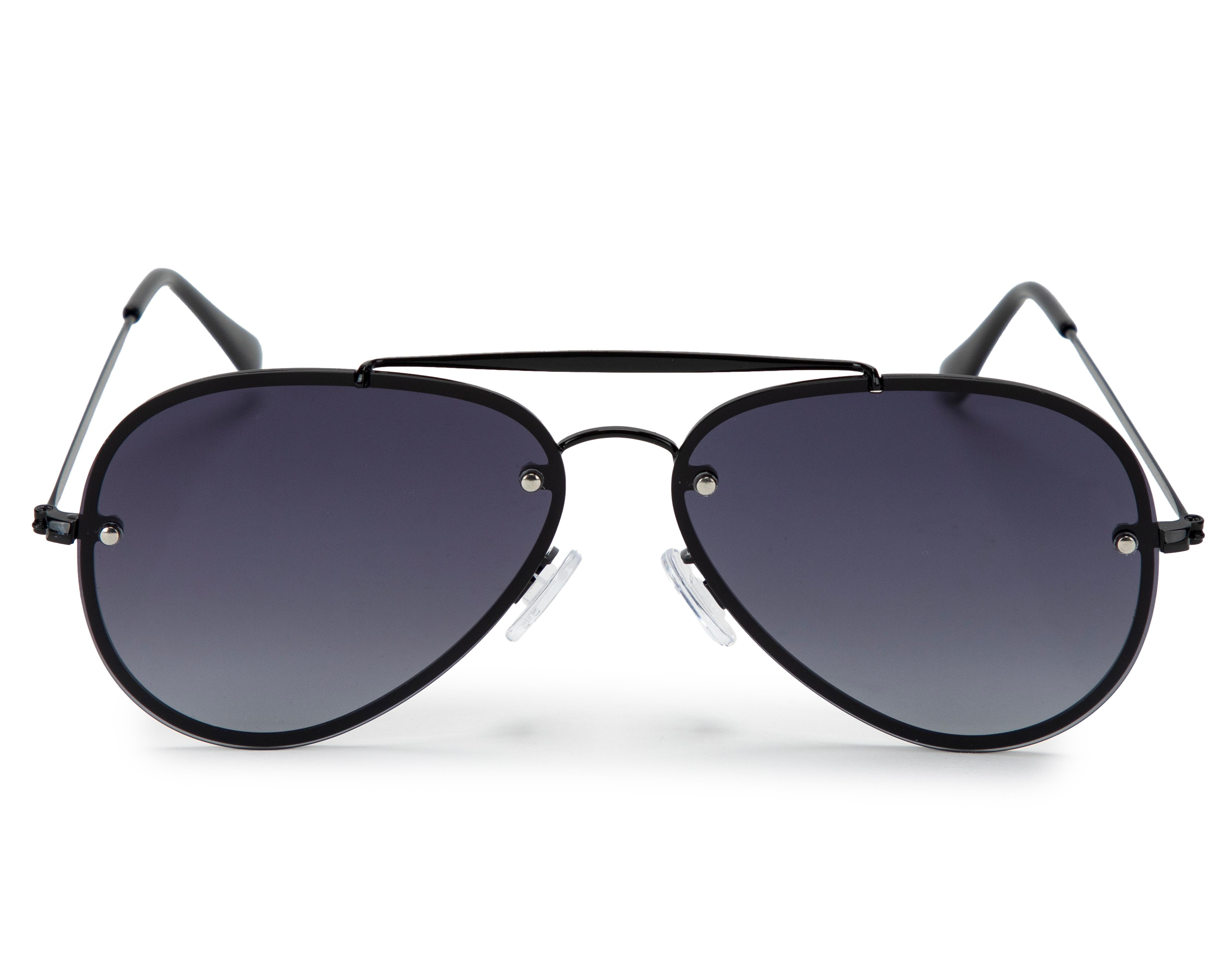 Foto 3 pulgar | Lentes de Sol para Hombre York Team Polo Club Aviador Negros