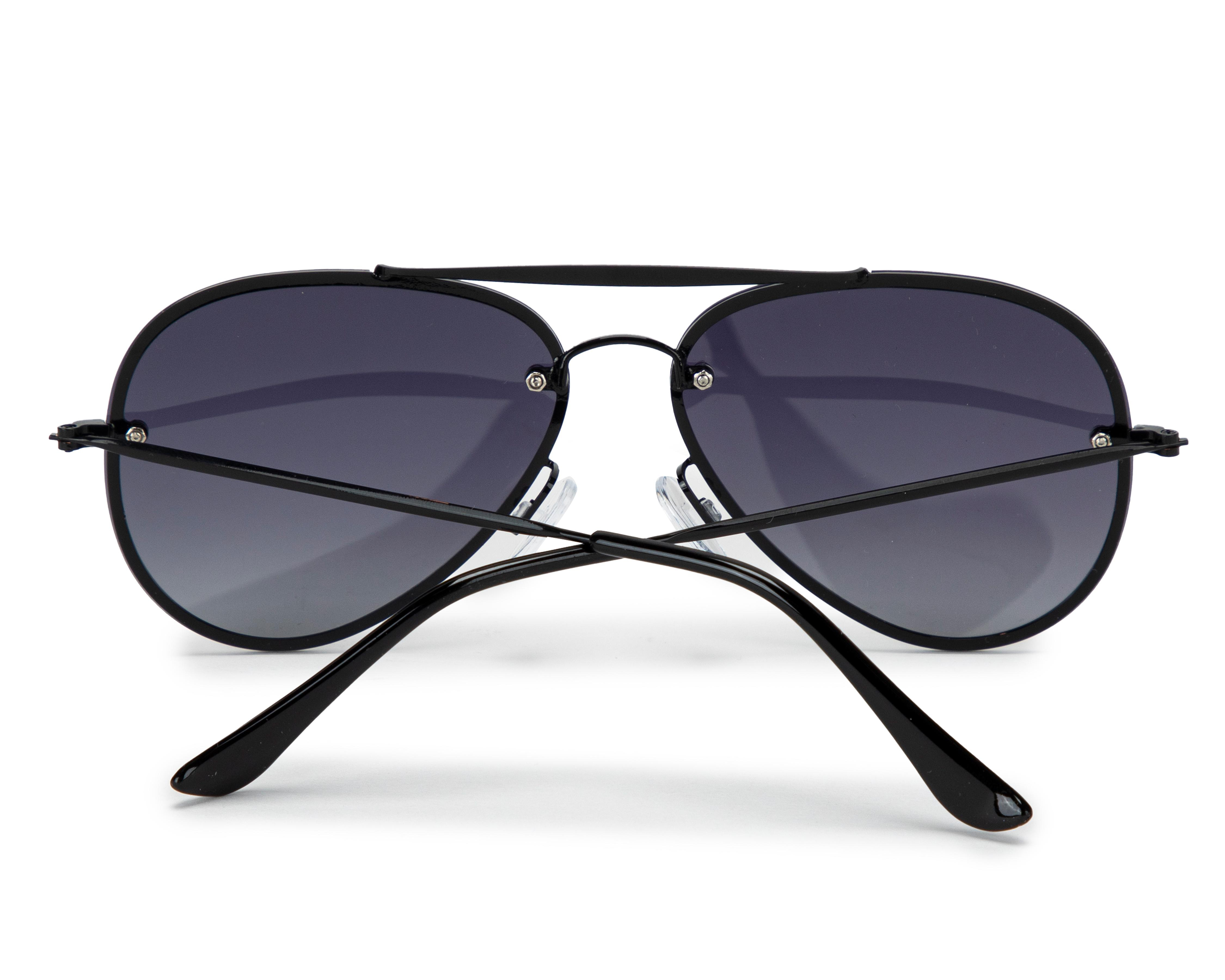 Foto 4 pulgar | Lentes de Sol para Hombre York Team Polo Club Aviador Negros