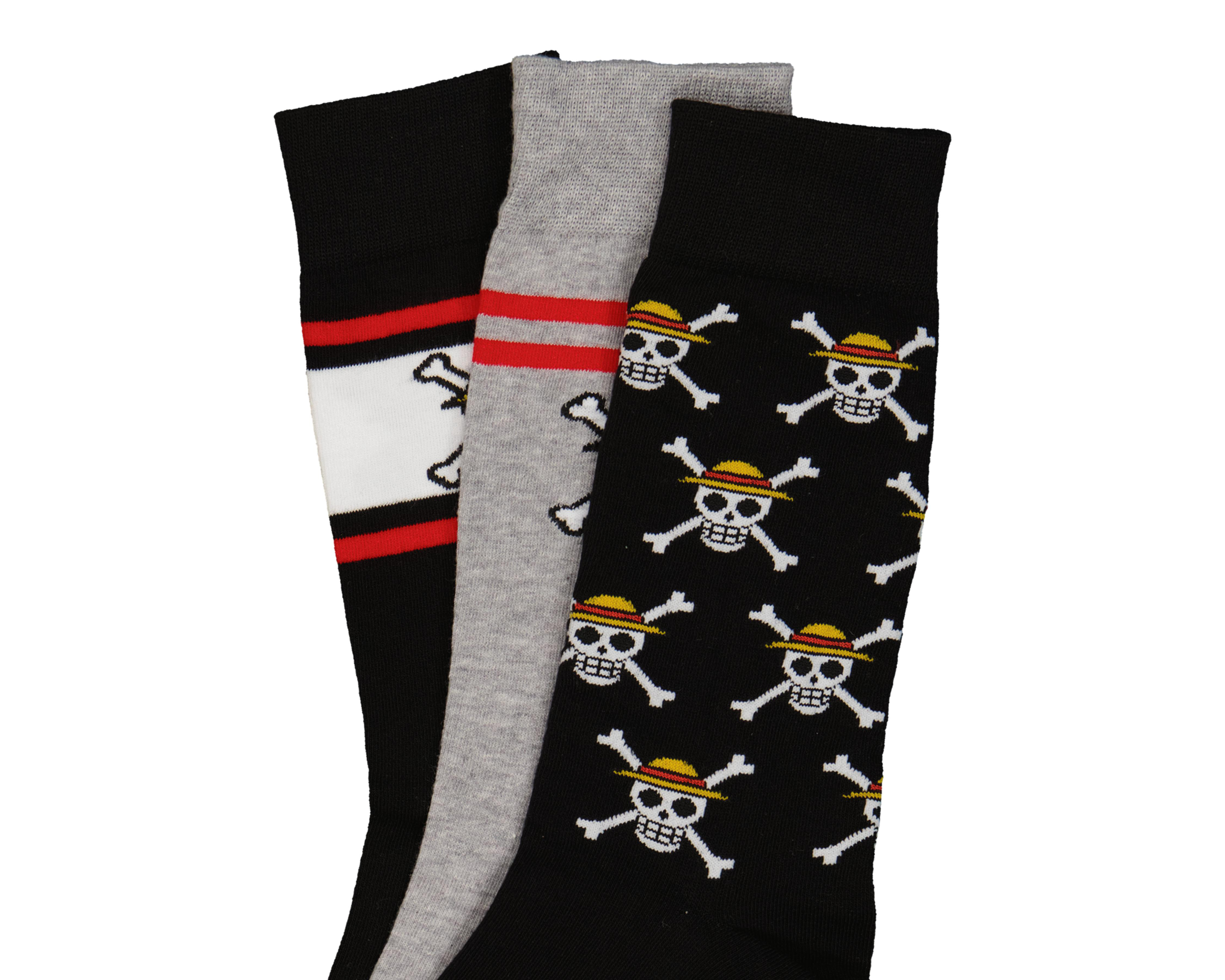Foto 2 | Calcetas Largas One Piece para Hombre 3 Pares