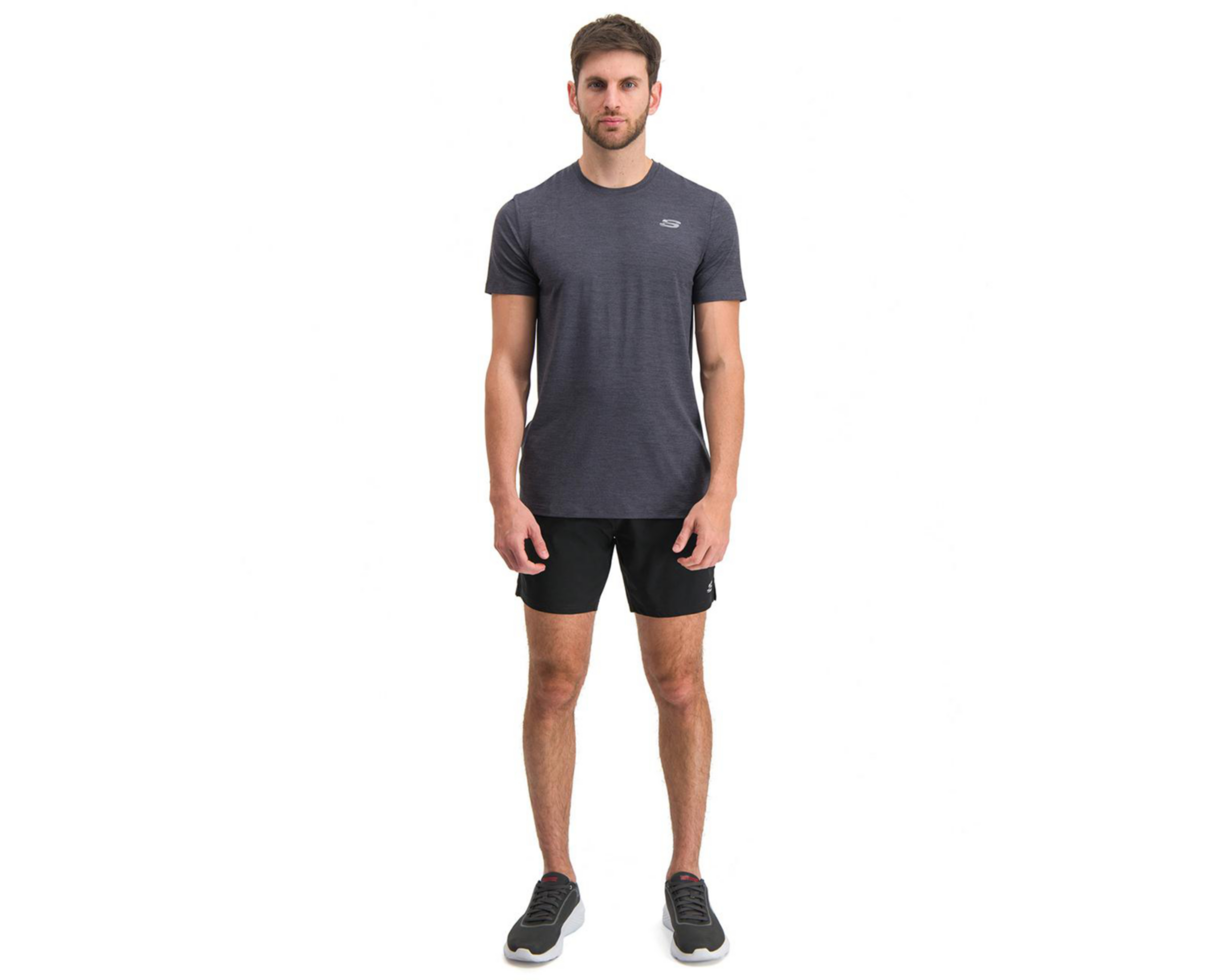 Foto 5 pulgar | Playera Skechers de Entrenamiento para Hombre