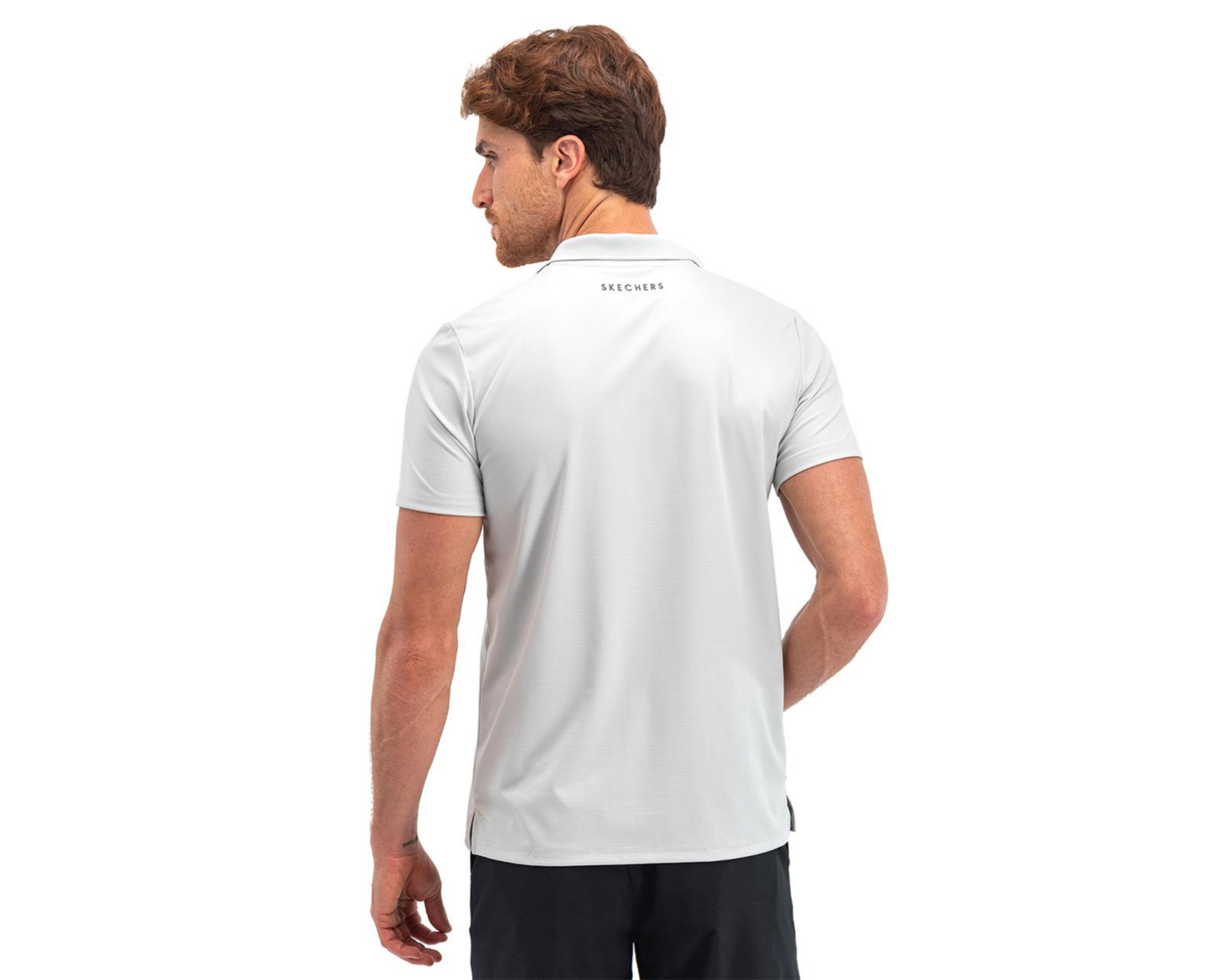 Foto 2 | Playera Skechers de Entrenamiento para Hombre