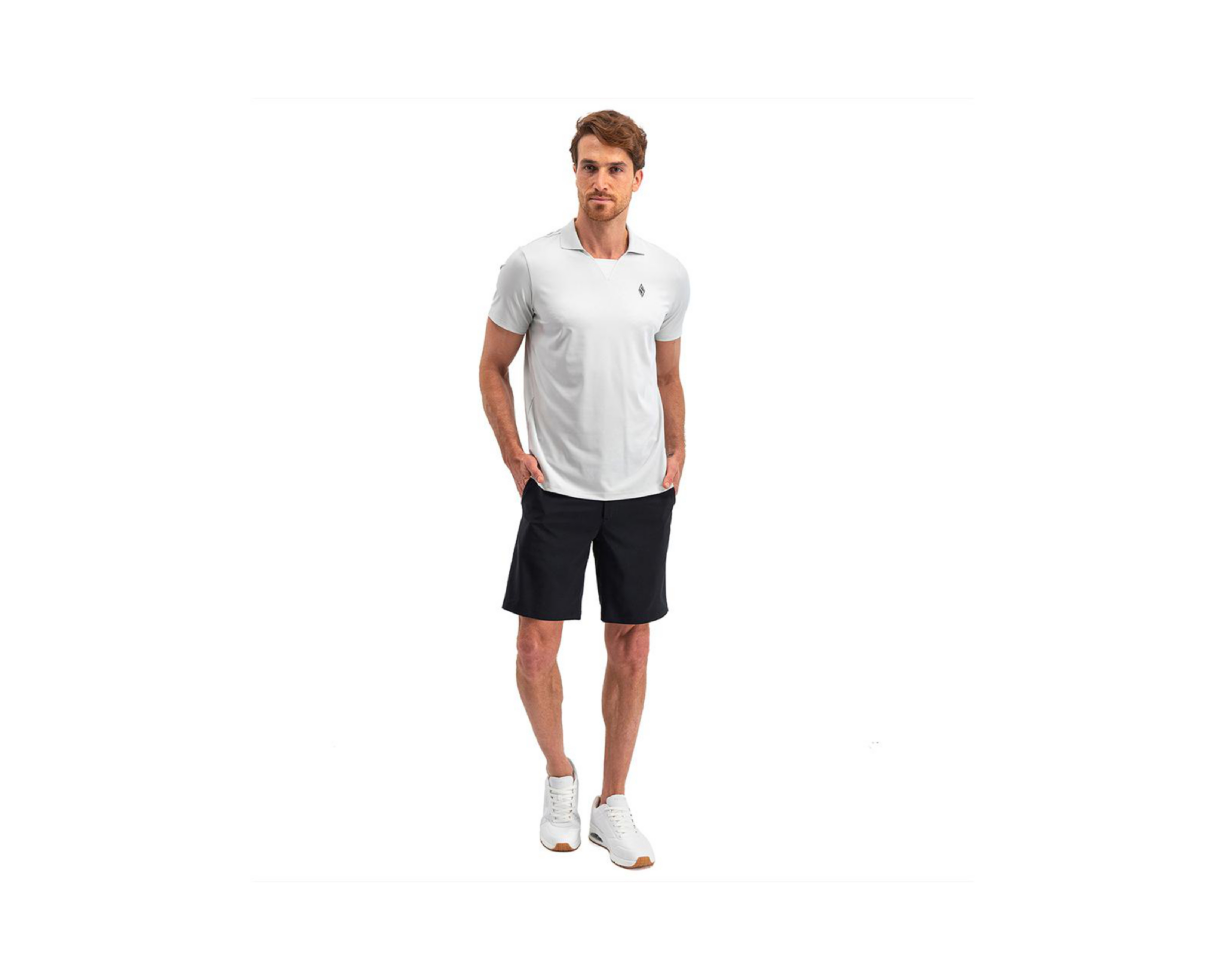 Foto 4 pulgar | Playera Skechers de Entrenamiento para Hombre