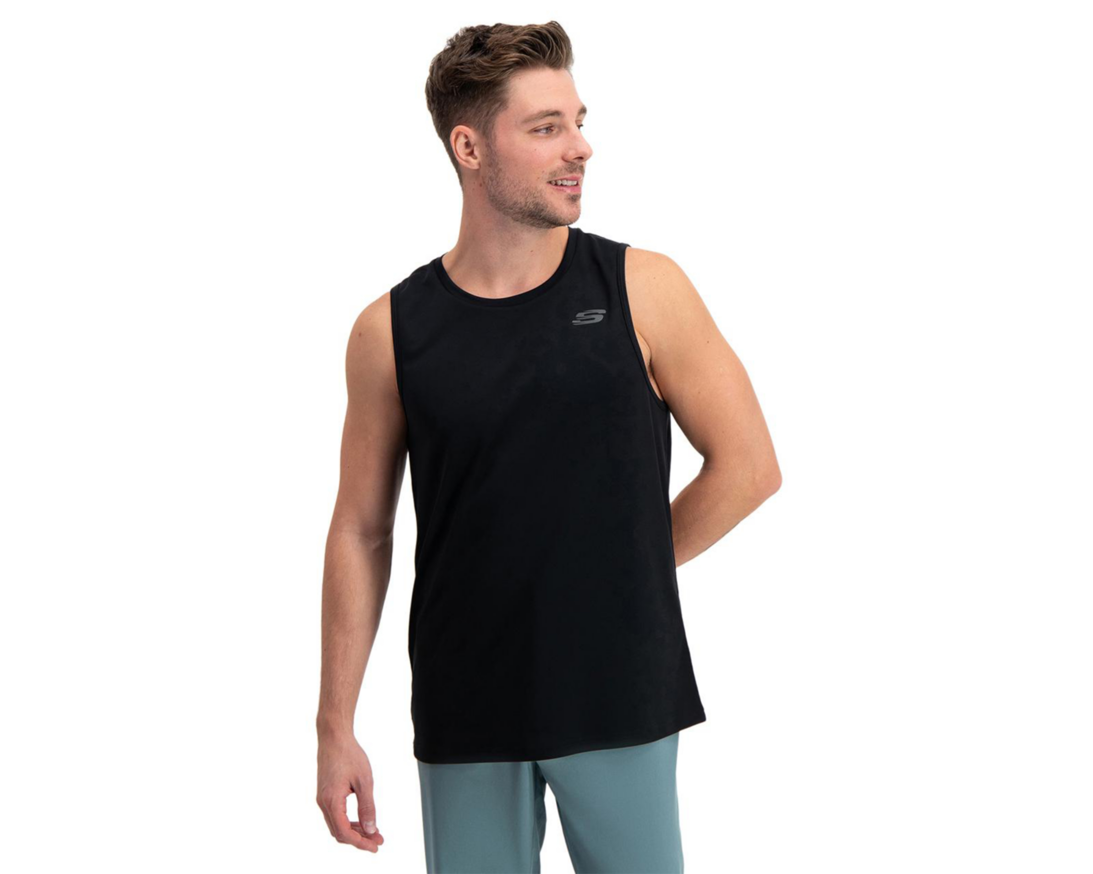 Foto 2 pulgar | Playera Skechers de Entrenamiento para Hombre