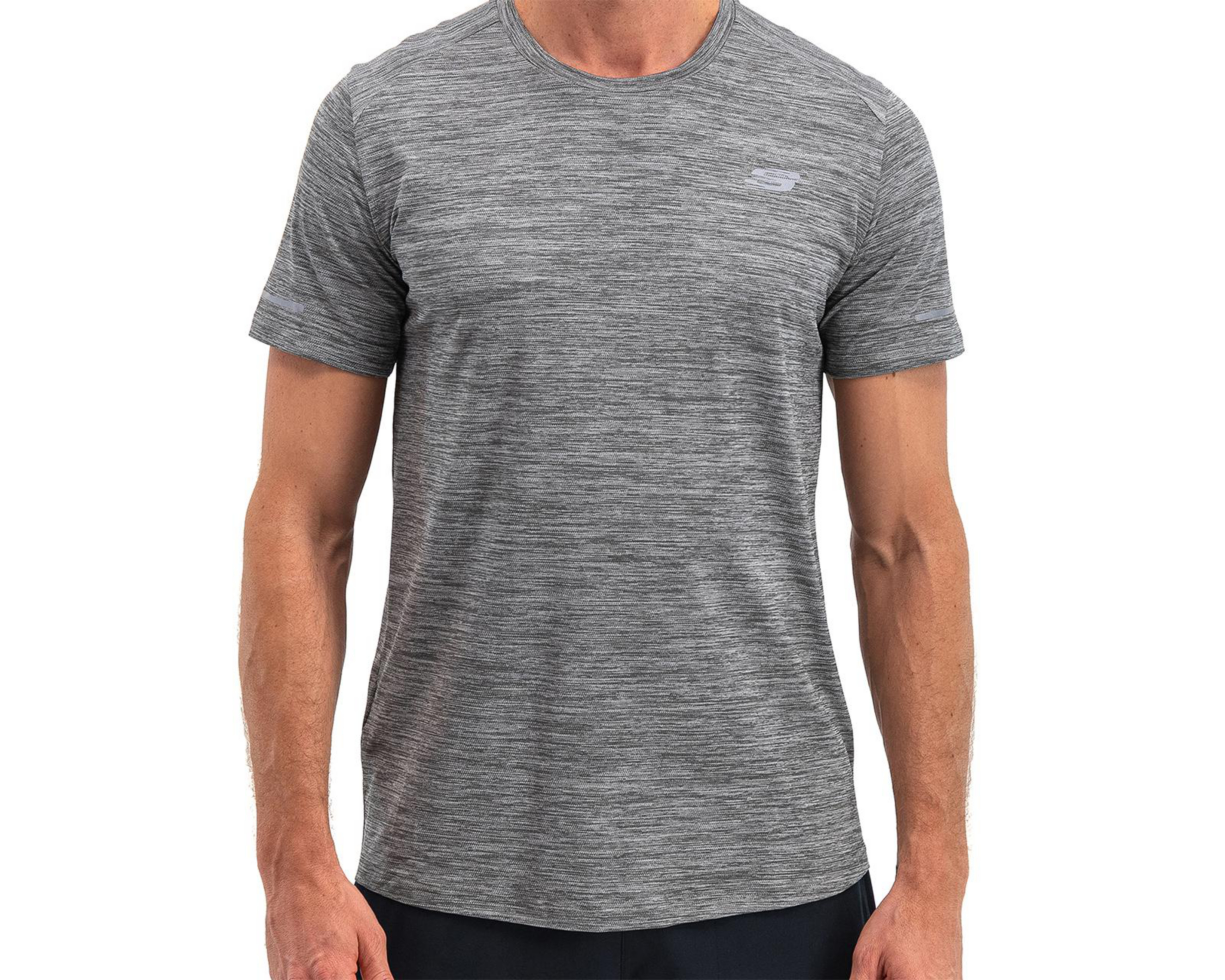 Foto 4 pulgar | Playera Skechers Dry Fast de Entrenamiento para Hombre