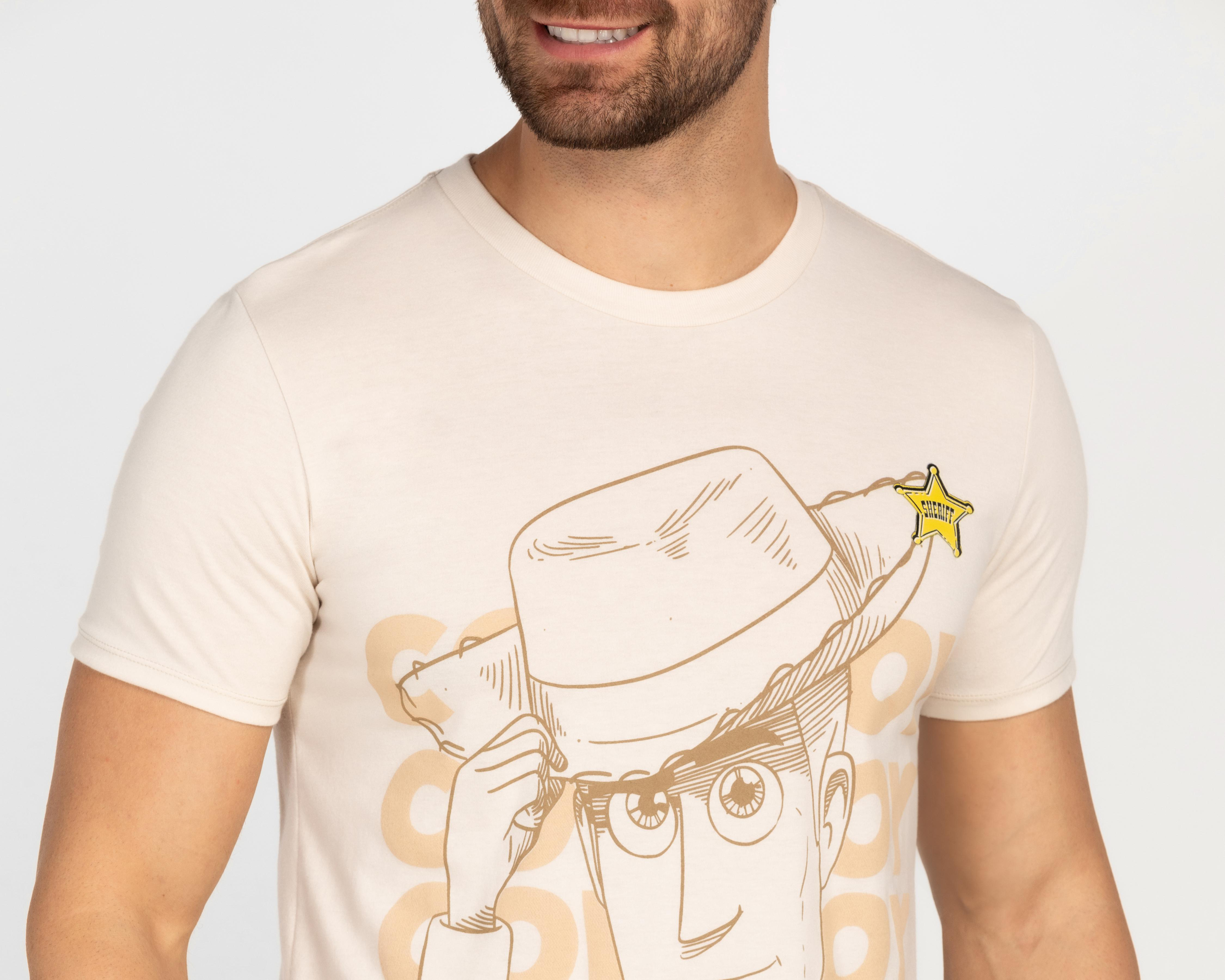 Foto 4 pulgar | Playera Toy Story Cuello Redondo para Hombre