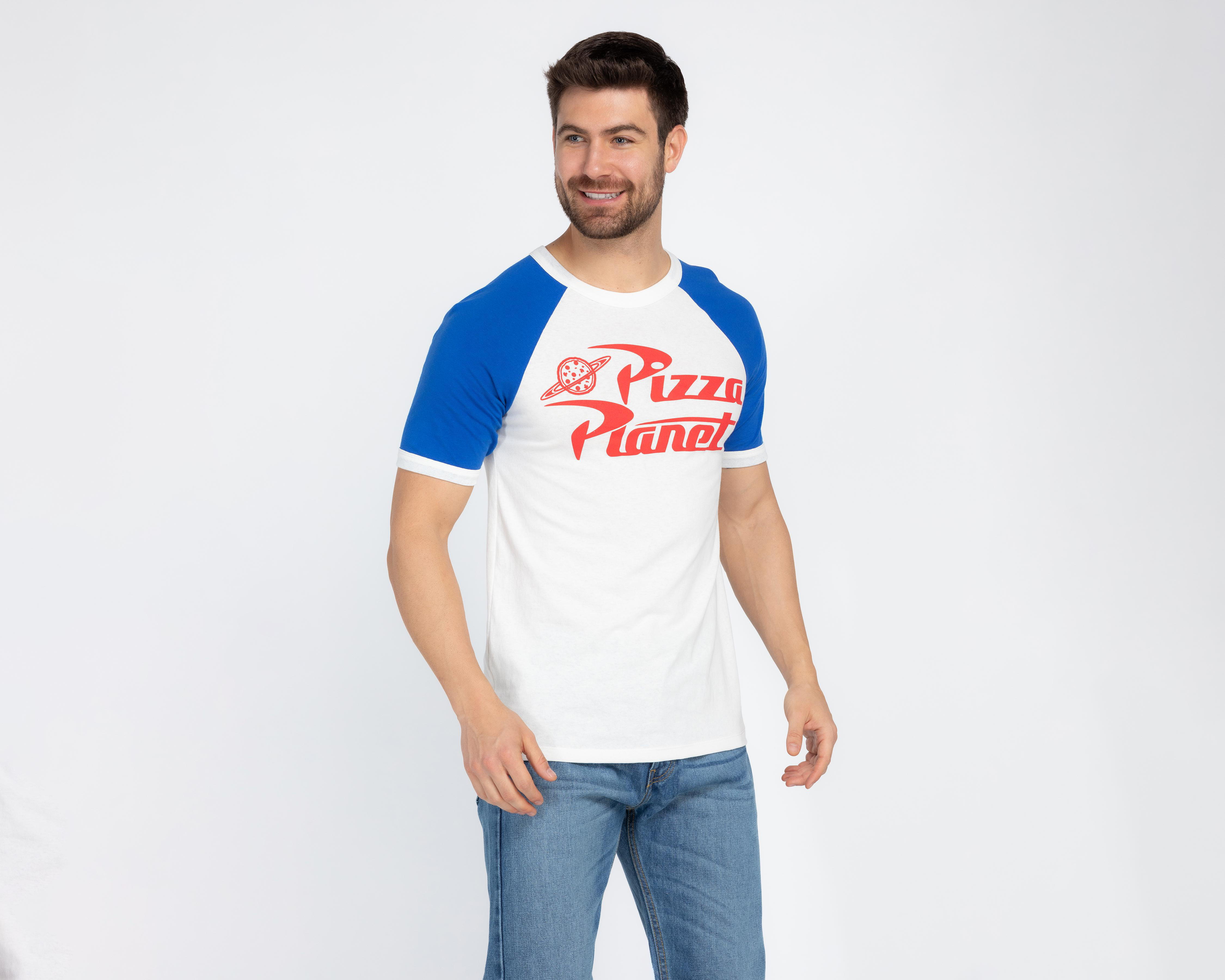 Foto 2 pulgar | Playera Disney Toy Story Cuello Redondo para Hombre