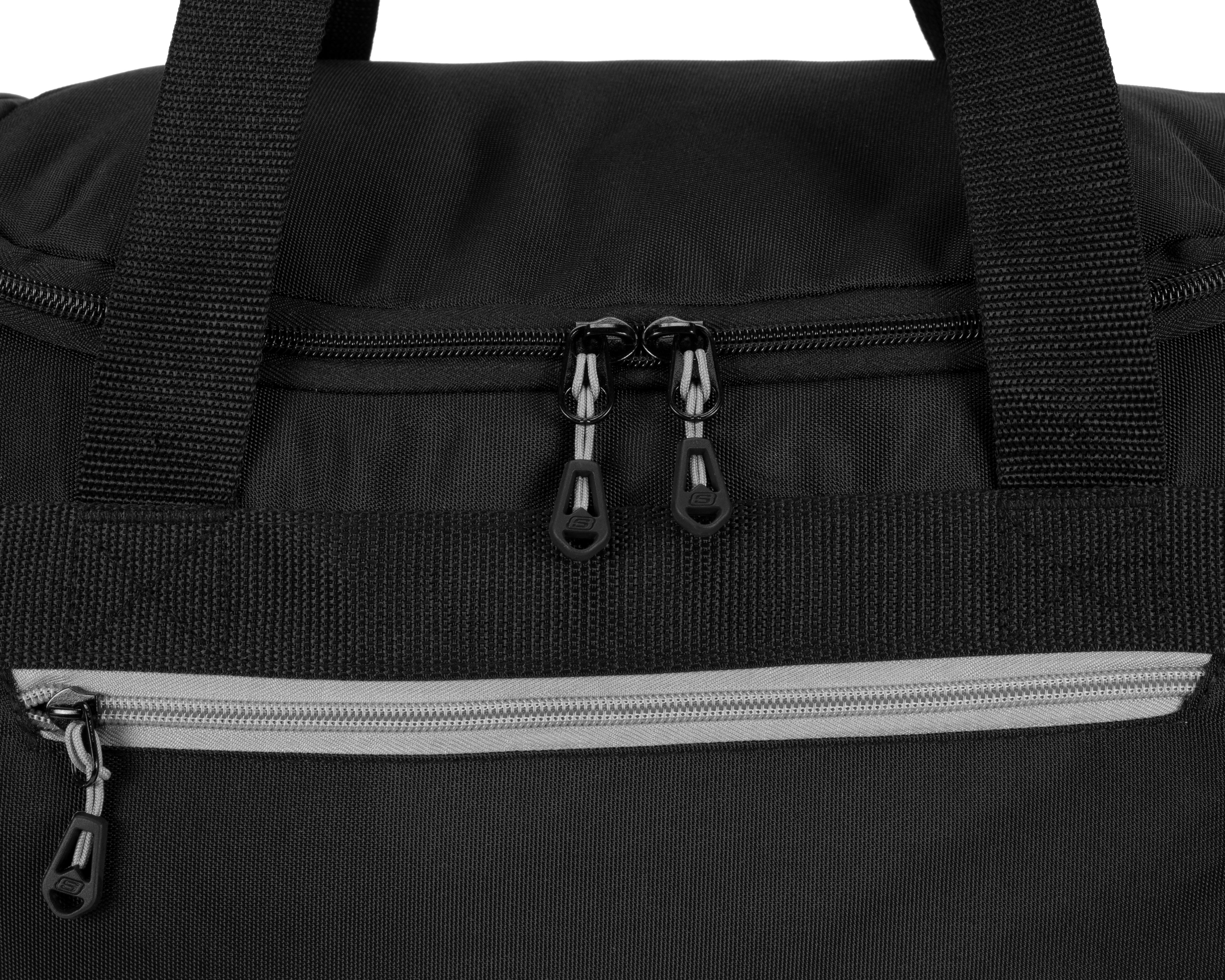 Foto 5 pulgar | Maleta Deportiva Skechers Basics Sport Negra