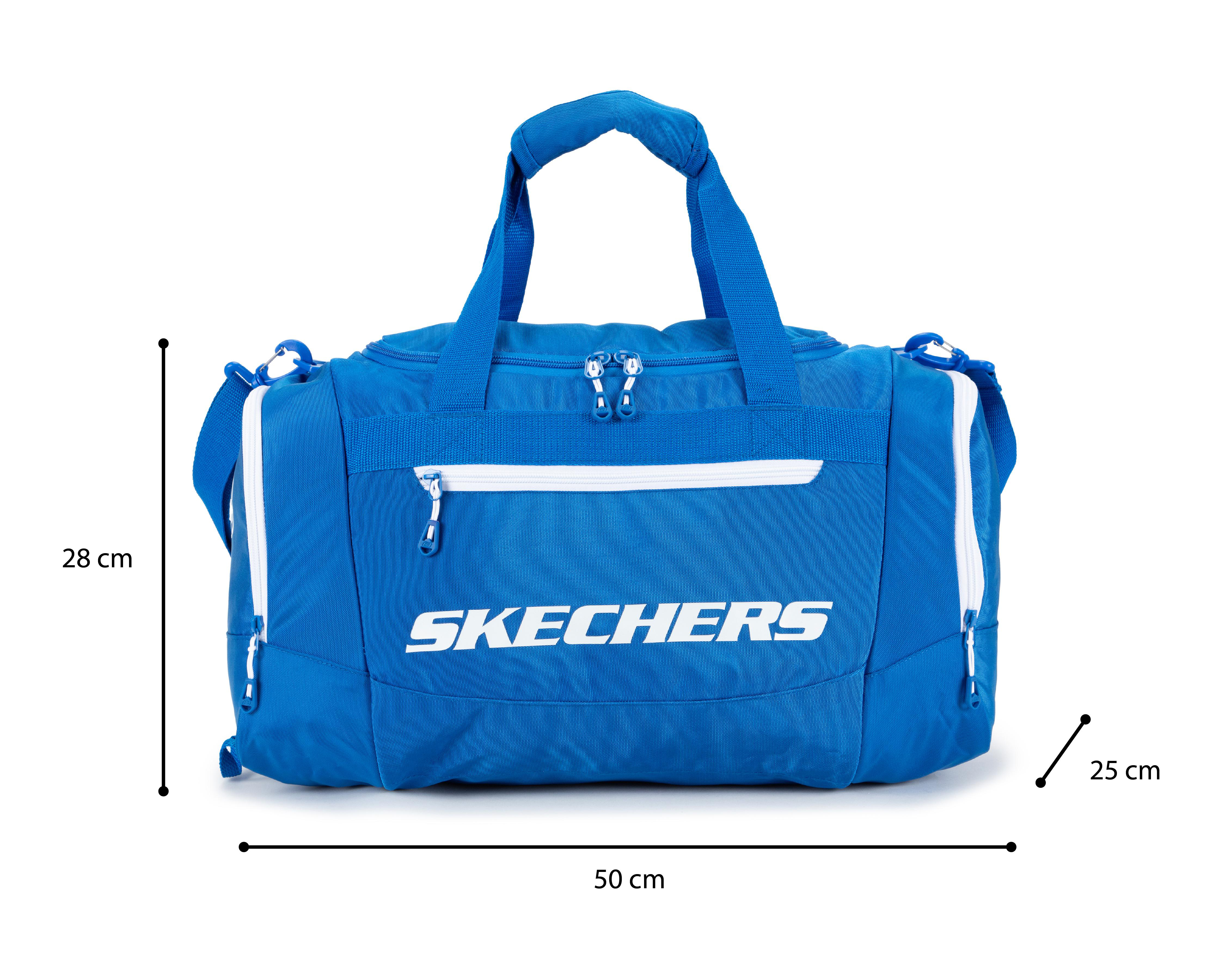 Foto 6 pulgar | Maleta Deportiva Skechers Basics Sport Azul