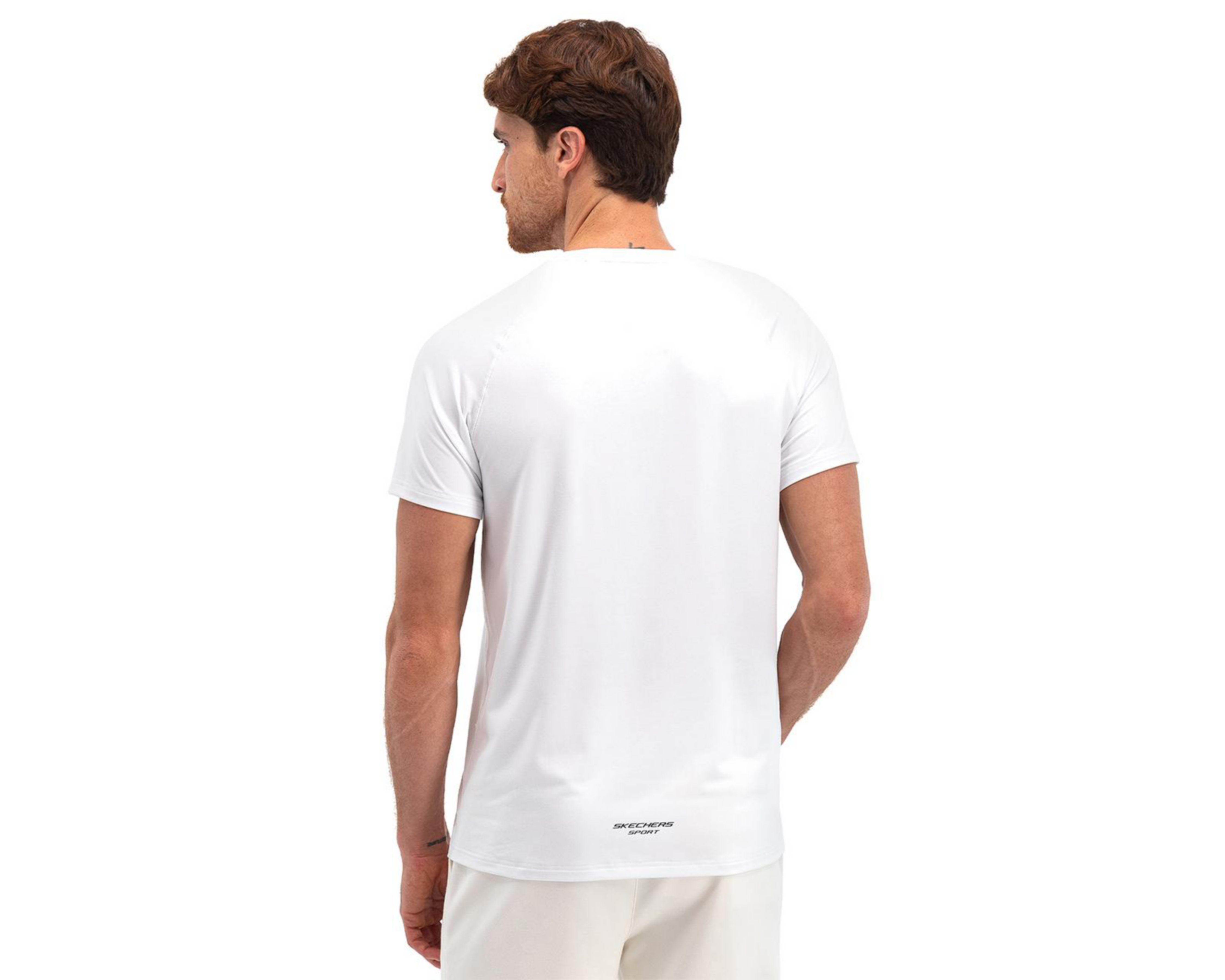Foto 2 | Playera Skechers Dry Fast de Entrenamiento para Hombre
