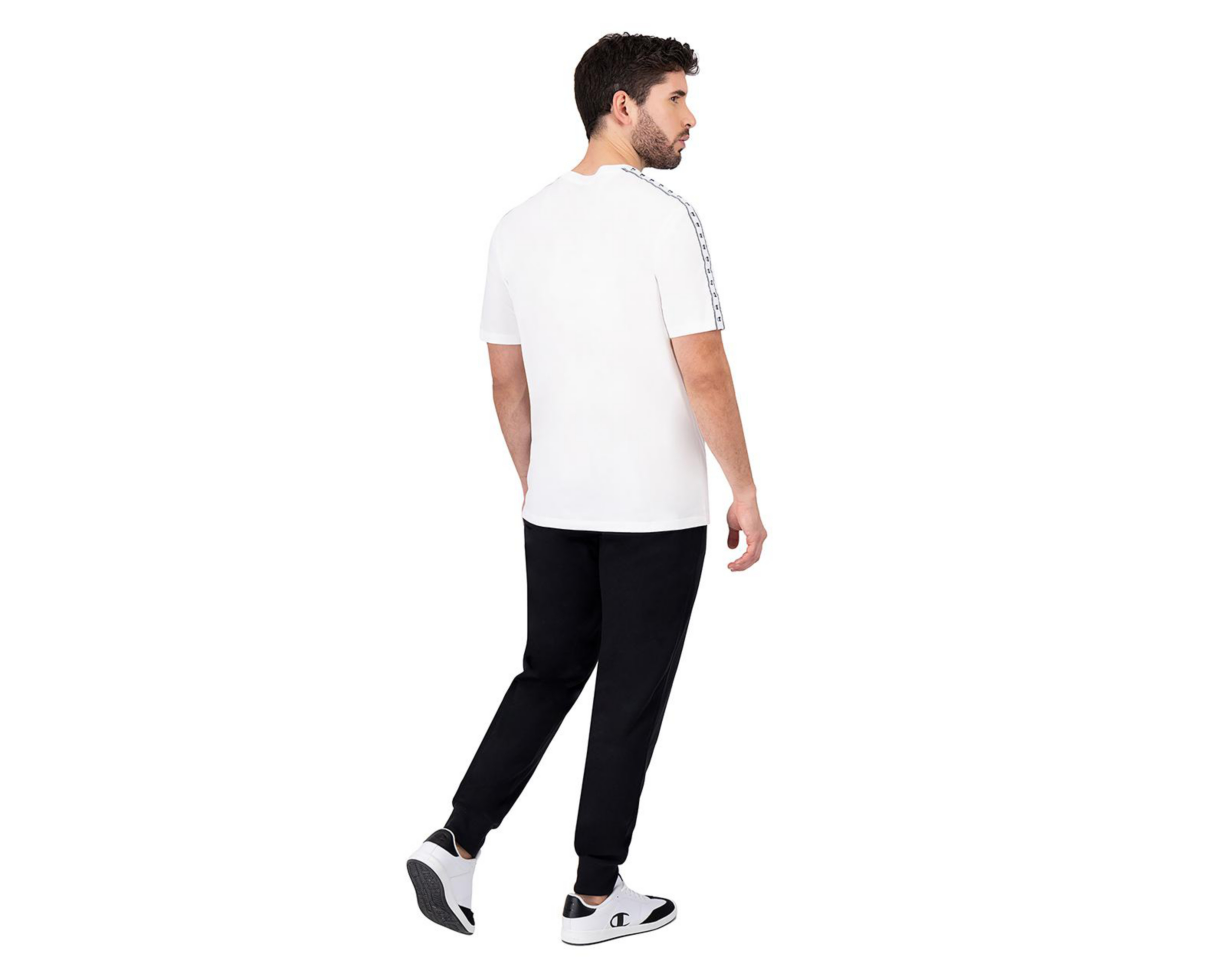 Foto 2 | Playera Deportiva Champion Shoulder Stripe para Hombre