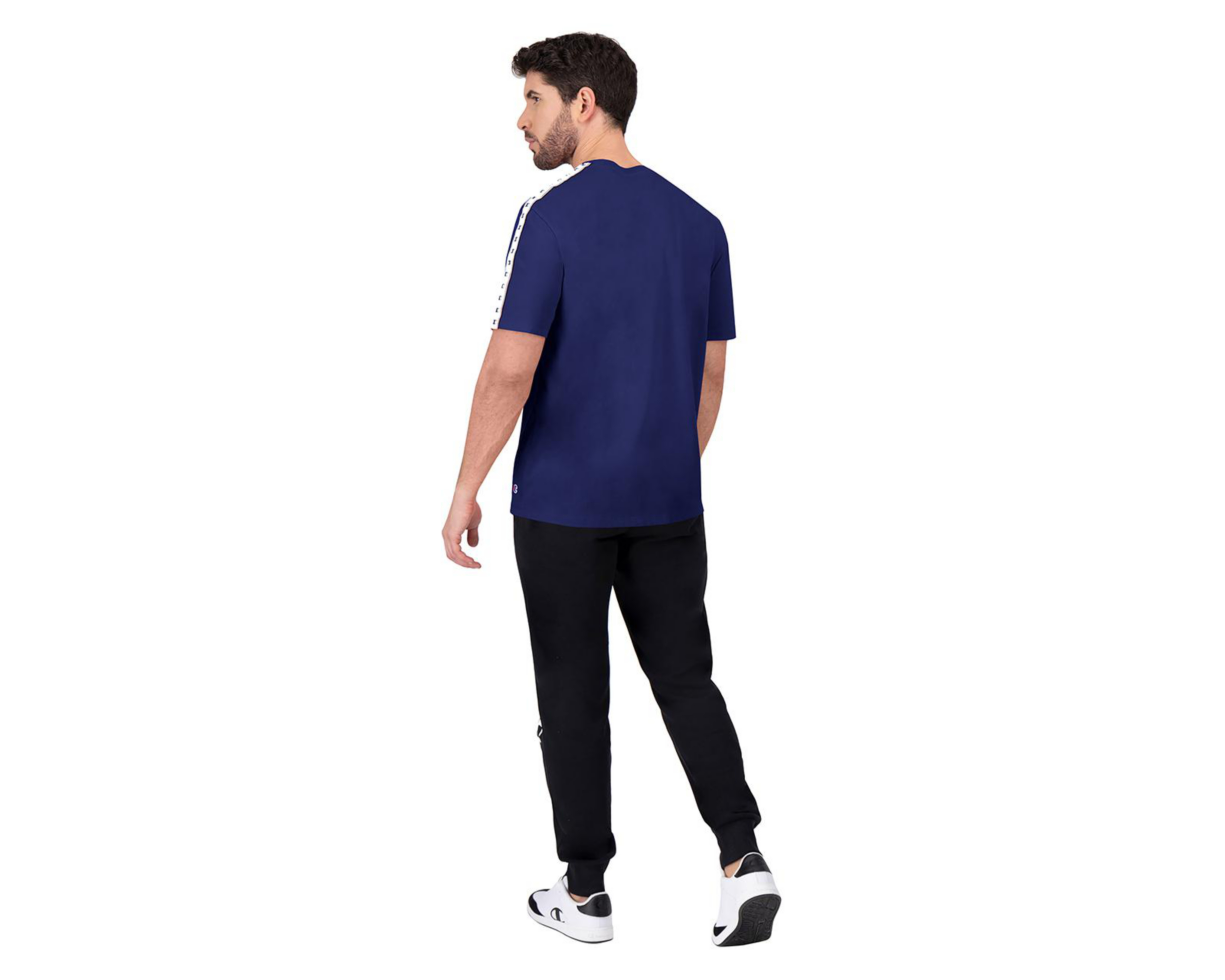 Foto 2 | Playera Deportiva Champion Shoulder Stripe para Hombre