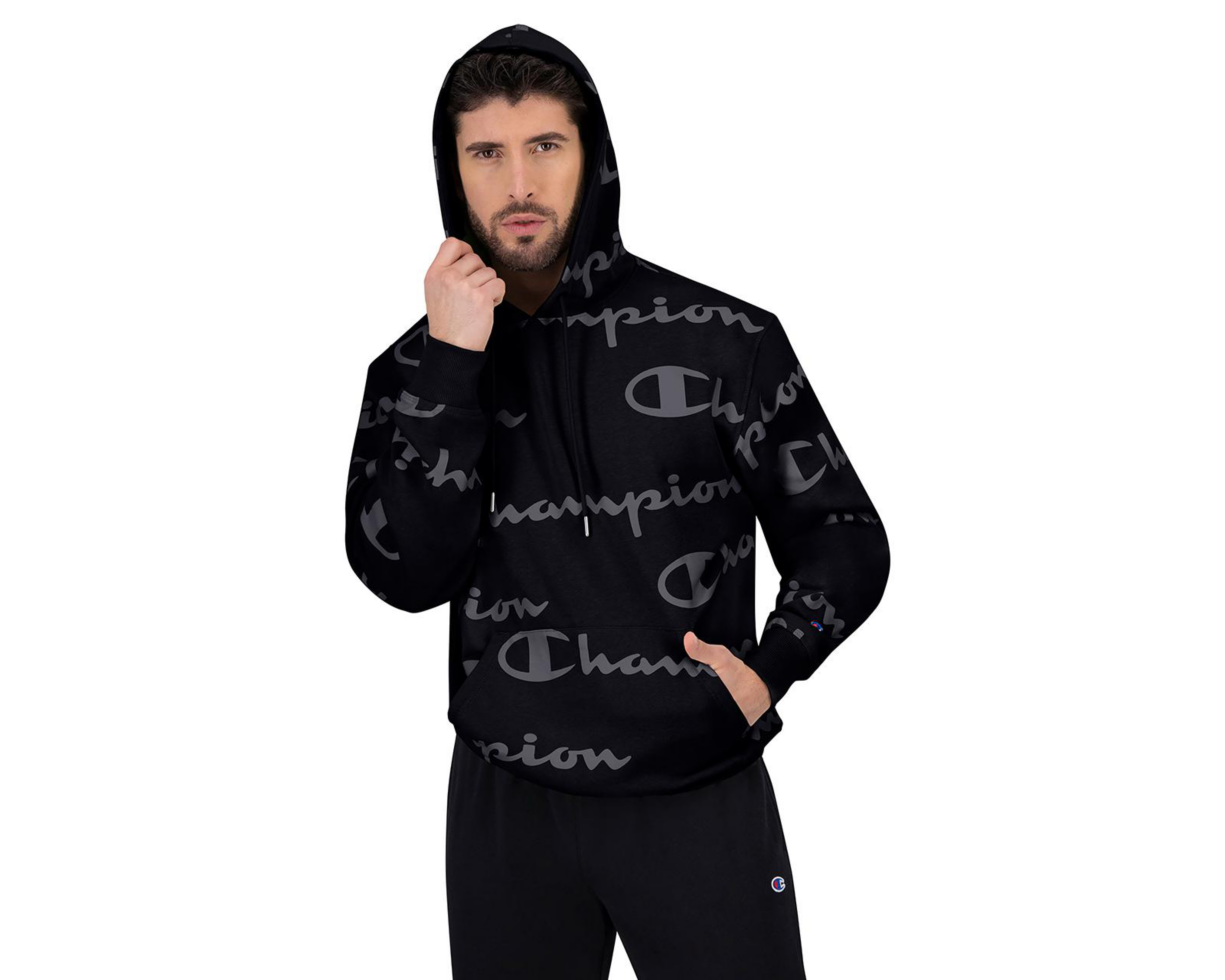 Foto 1 | Sudadera con Capucha Champion para Hombre