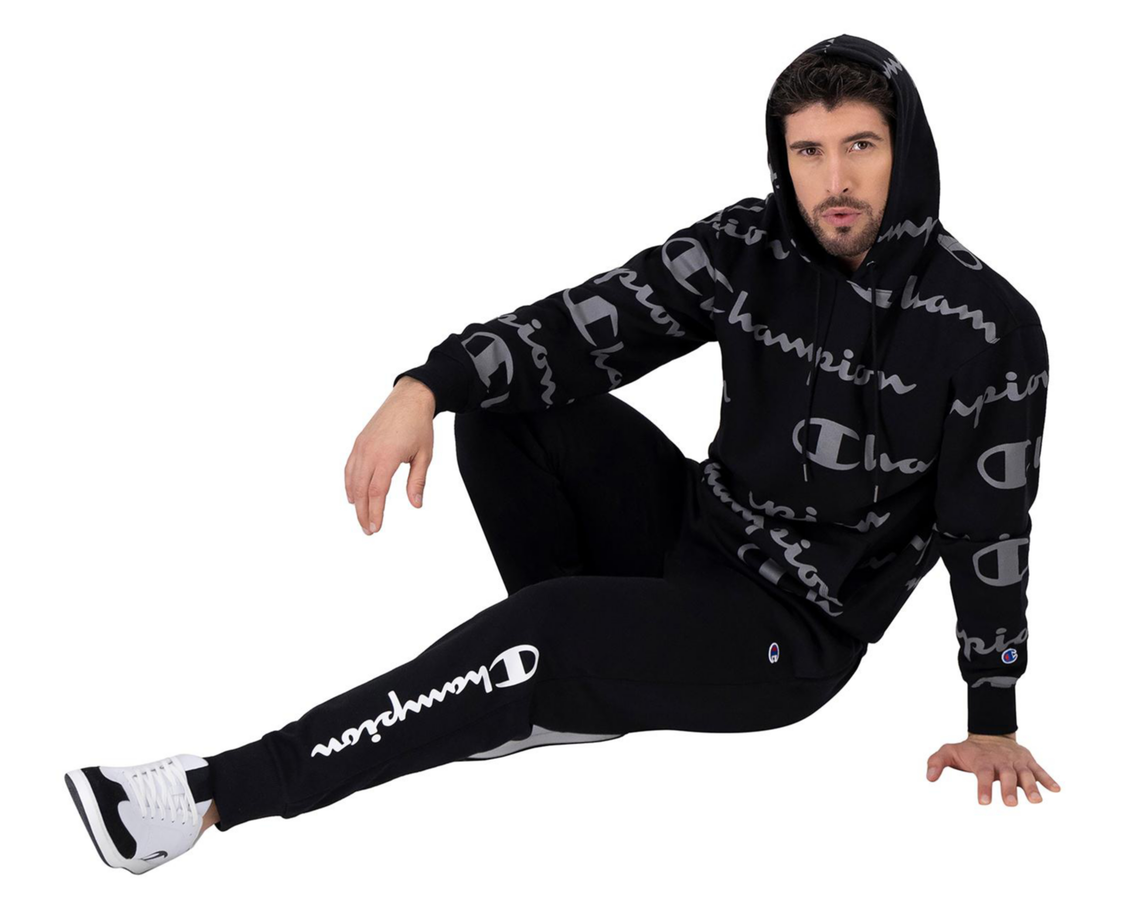 Foto 3 | Sudadera con Capucha Champion para Hombre