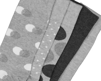 Foto 2 | Calcetas de Vestir Wall Street para Hombre 5 Pares