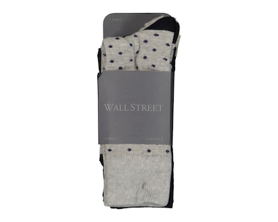 Foto 3 | Calcetas de Vestir Wall Street para Hombre 5 Pares
