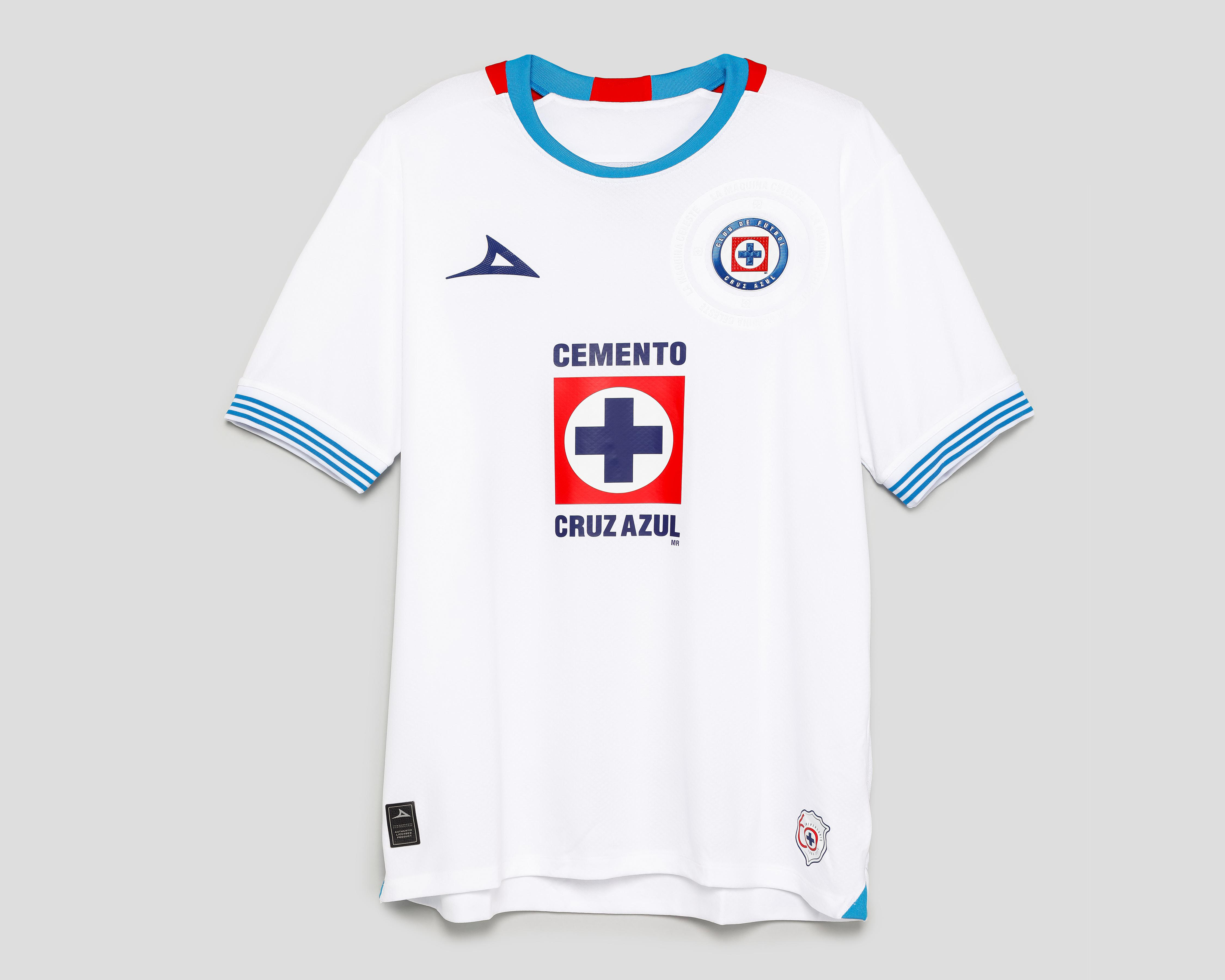 Jersey Pirma Cruz Azul Visitante 24-25 para Hombre $1,699