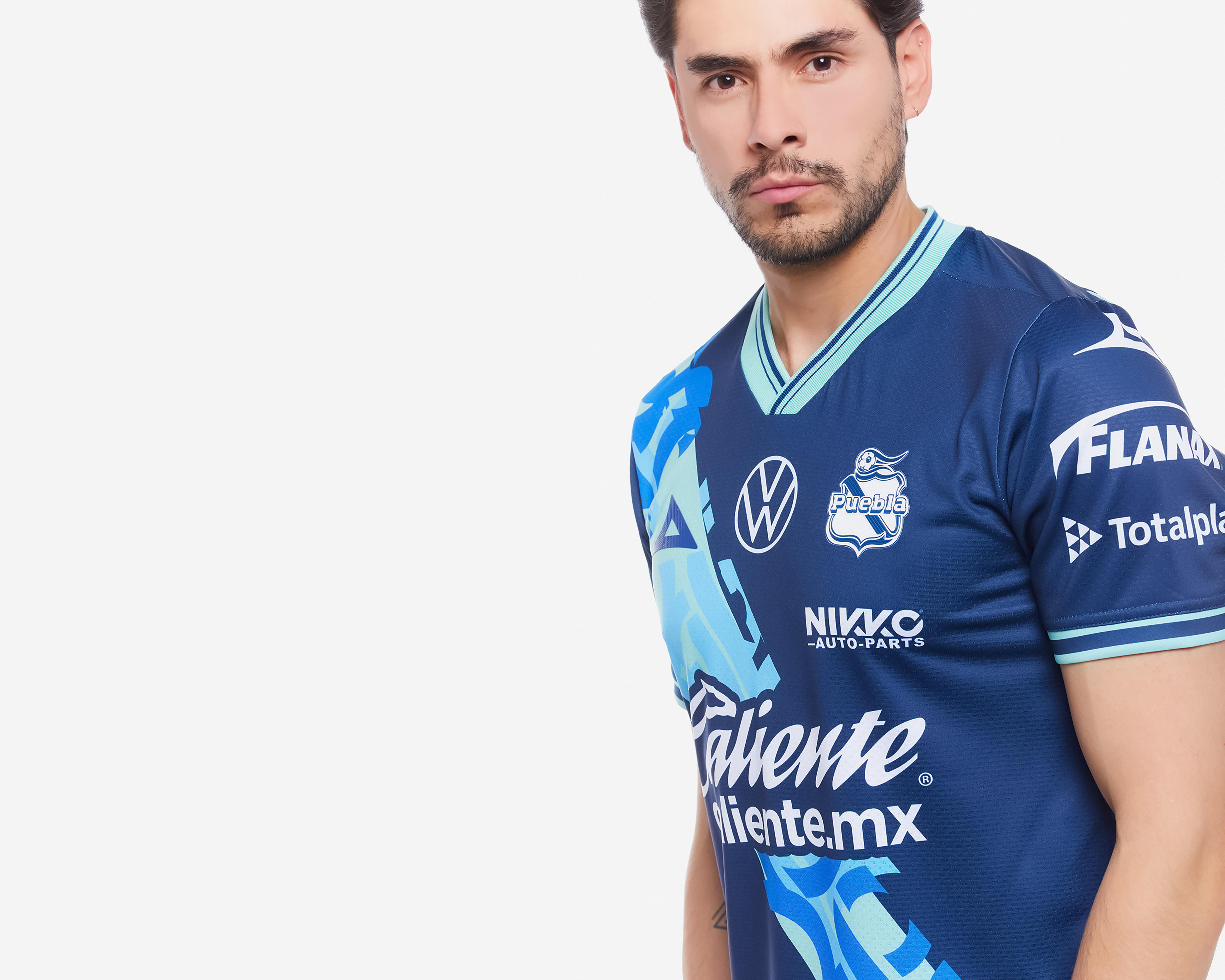 Foto 4 pulgar | Jersey Pirma Puebla Visitante 2024-2025 para Hombre