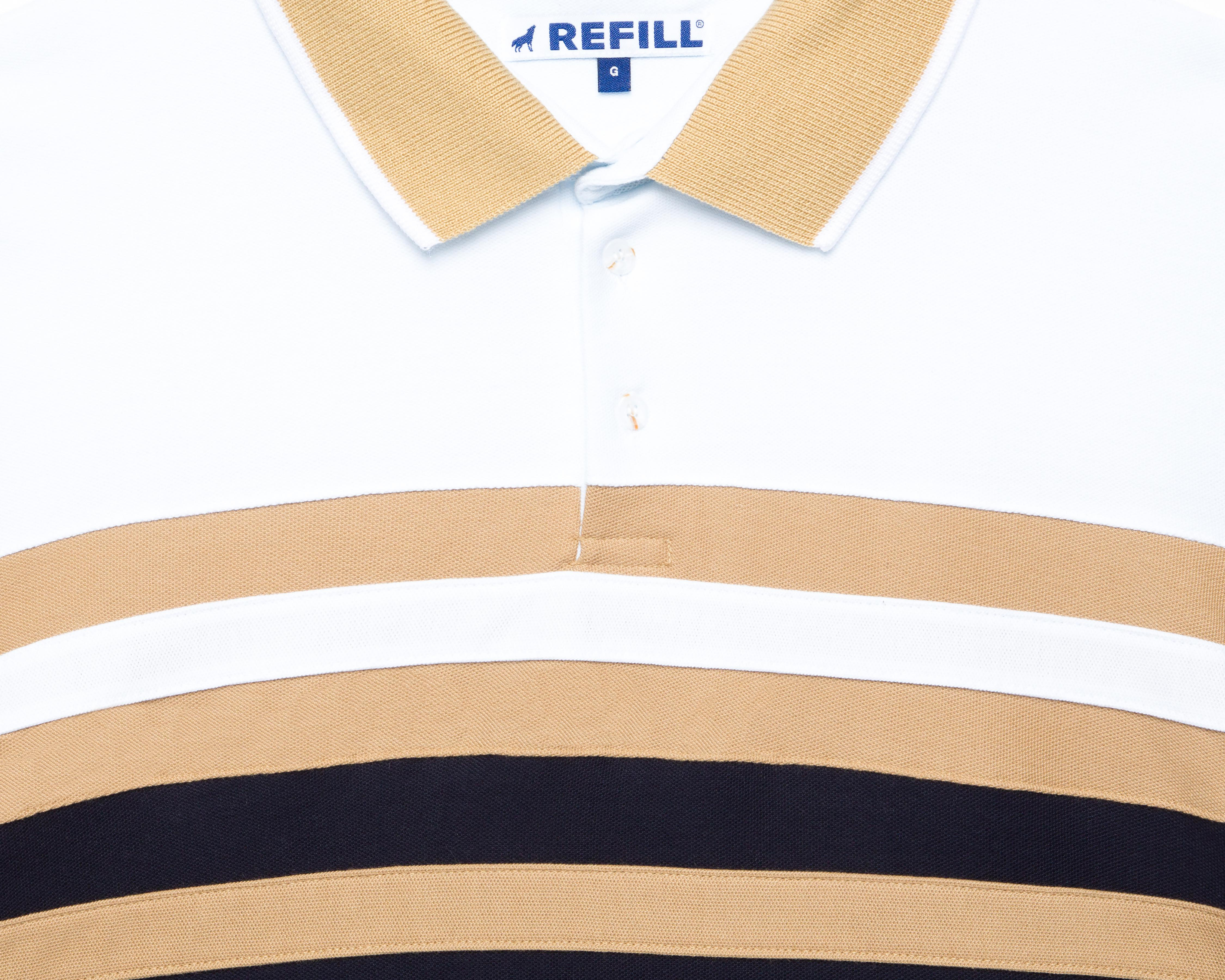 Foto 4 pulgar | Playera Polo Refill Multicolor para Hombre